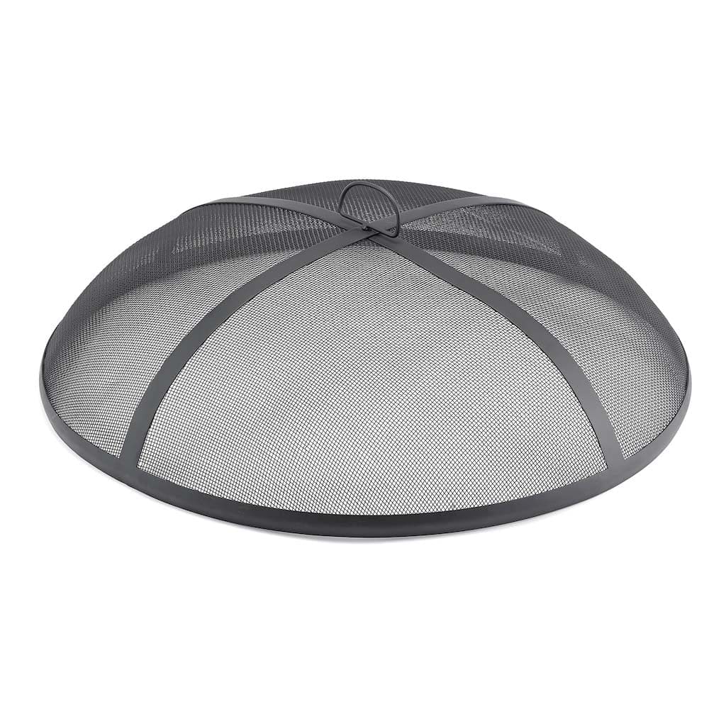 Good Directions 27 Inch Heavy Duty Spark Screen with Lifter - Fireplace Safety Cover for Wood Stoves & Outdoor Fire Pits