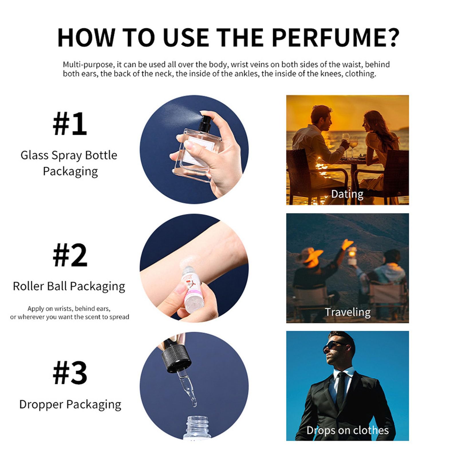 Women's Pheromone Perfume & Men's Cologne - Cupid Hypnosis Fragrance with Attract Pheromones (50ml) - Romantic Date Night, Special Occasions & Confidence Booster