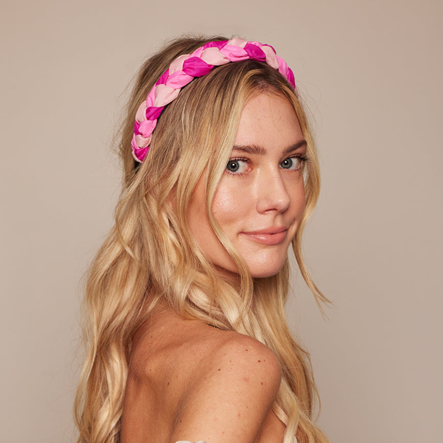 Stella Braided Headband for Women - Fashion Hair Accessories for Work, Yoga, and Everyday Wear