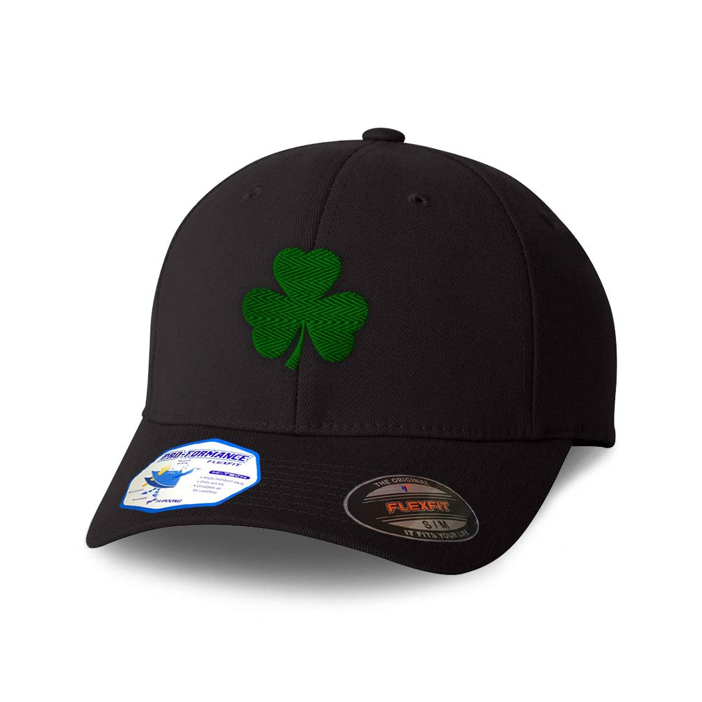 Custom Flexfit Hats for Men & Women - Shamrock Irish Embroidered Baseball Cap | Adjustable Dad Hat for St. Patrick's Day, Golf & Outdoor Activities