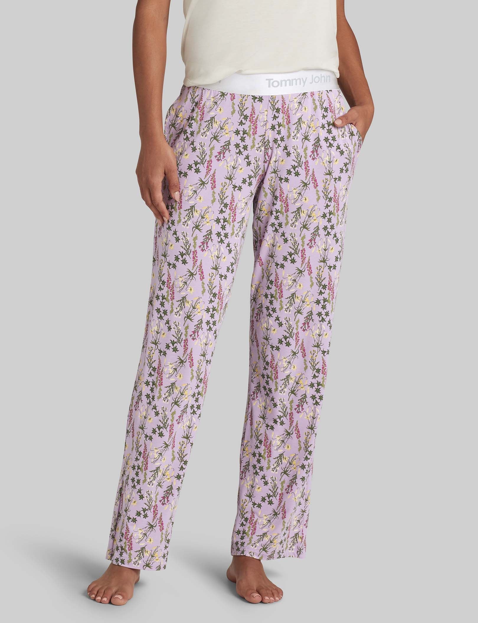 Women's Ultra Soft Second Skin Sleep Pants - Comfortable & Breathable Nightwear for Relaxing at Home or Lounging