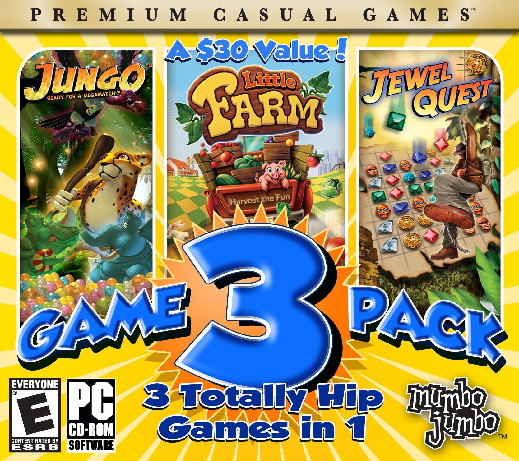 MumboJumbo Games 3-Pack Bundle for PC - Fun Family & Party Video Game Collection for Windows Computers - Perfect for Game Nights, Parties & Family Entertainment
