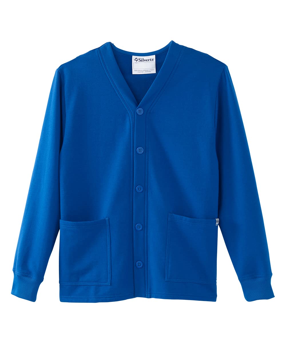 Women's Open-Back Adaptive Fleece Cardigan - Soft Comfortable Wrap Sweater for Wheelchair Users & Seniors - Cozy Loungewear for Home, Nursing Care & Relaxation