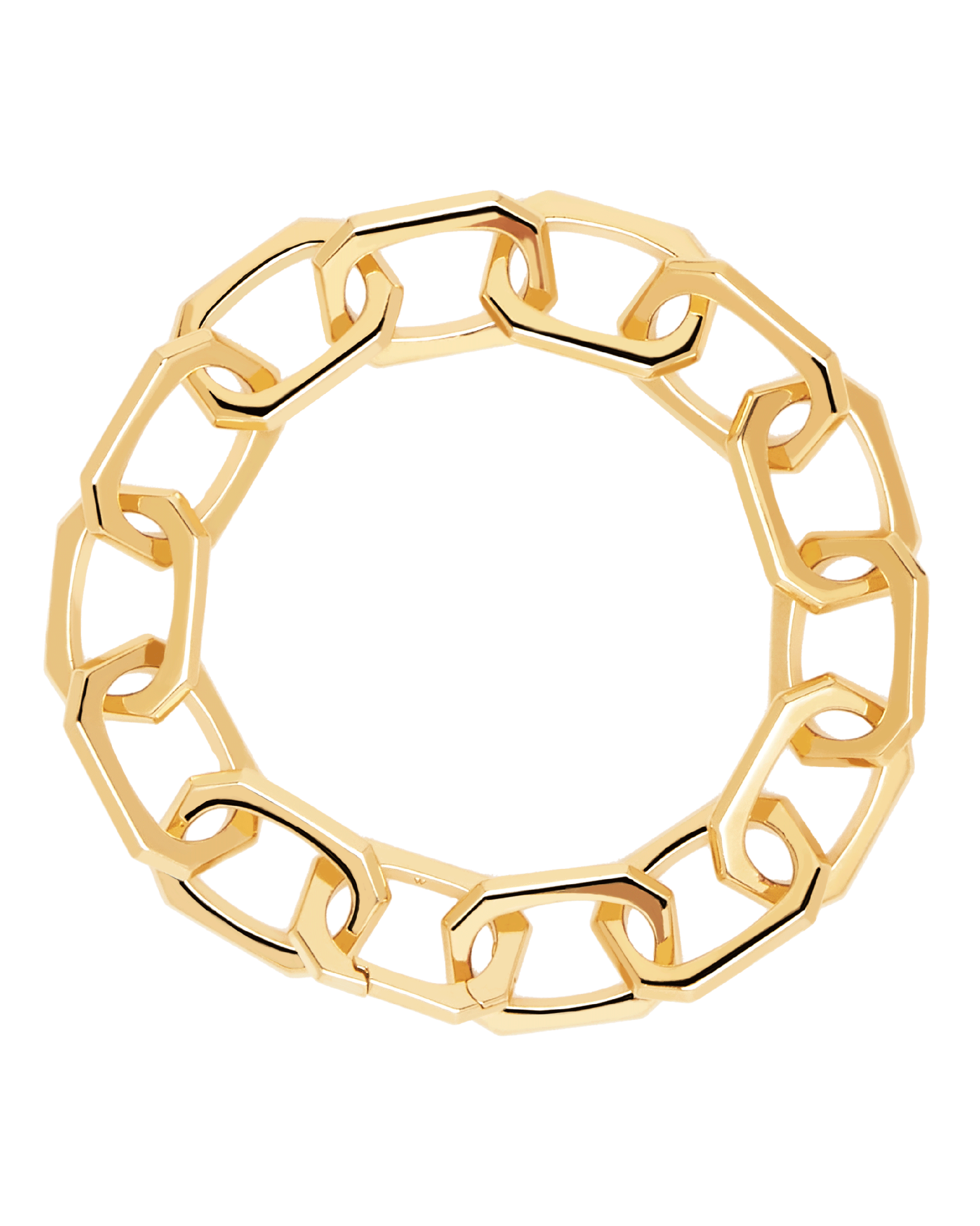 Stylish Large Signature Chain Bracelet for Women - Trendy Gold & Silver Fashion Jewelry - Perfect for Parties, Weddings & Everyday Wear