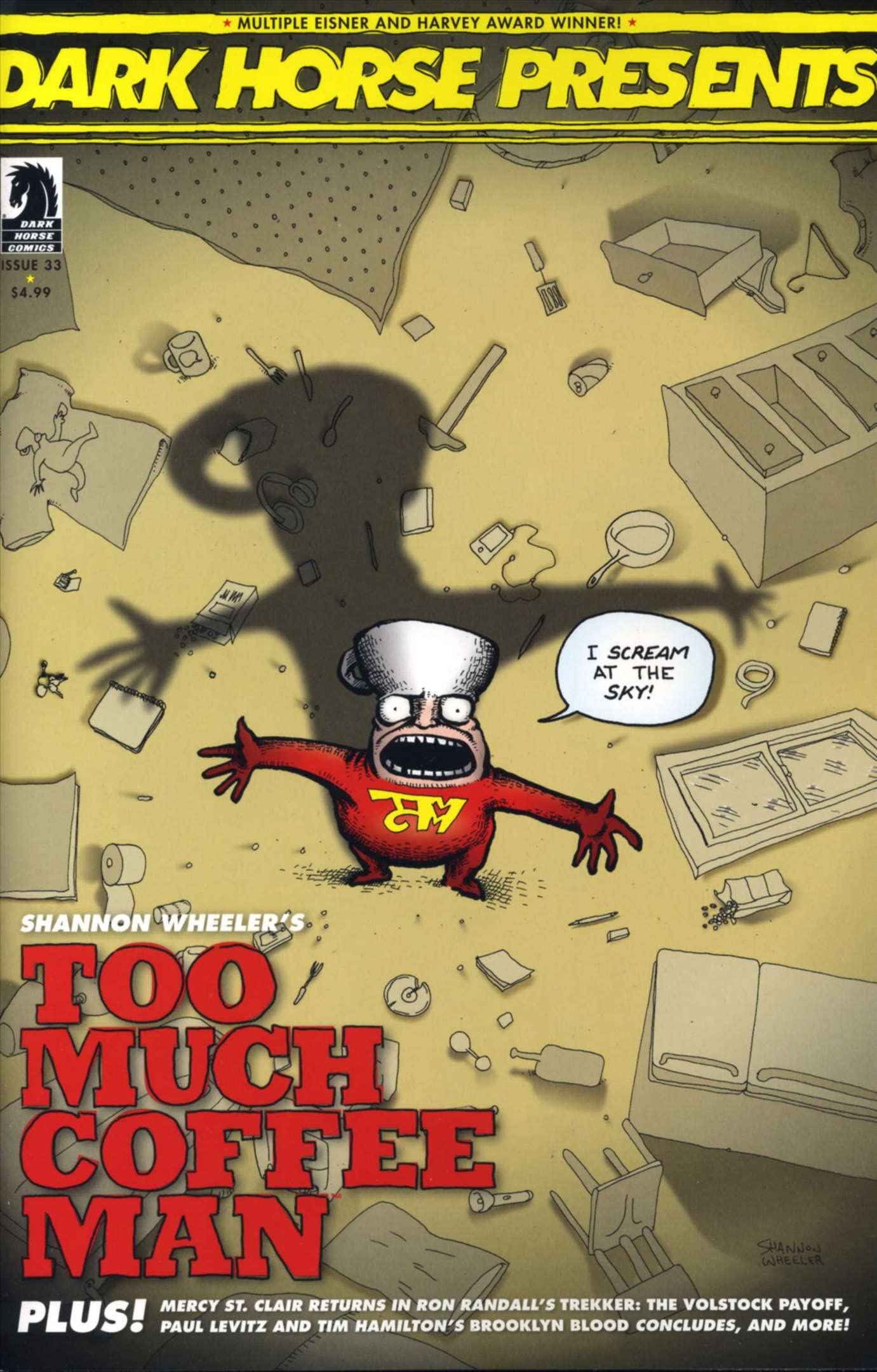 Dark Horse Presents Vol. 3 Issue 33 VF/NM Comic Book - Too Much Coffee Man Collector's Edition | Perfect for Comic Book Collectors & Coffee Lovers