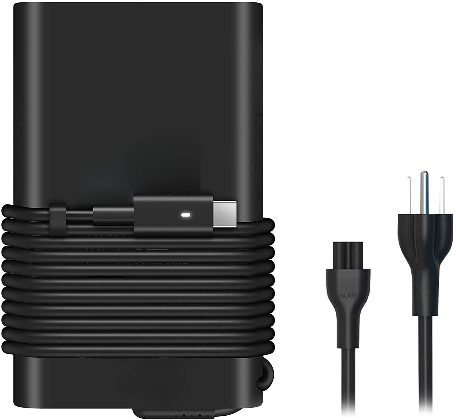 65W 45W USB-C Fast Charger for HP EliteBook 735/745/830/840/850 G6-G8 & 835/845/855 X360 - Dual Port Wall Charger with 2 USB Cables (20V 3.25A) - Perfect for Home, Office & Travel Charging
