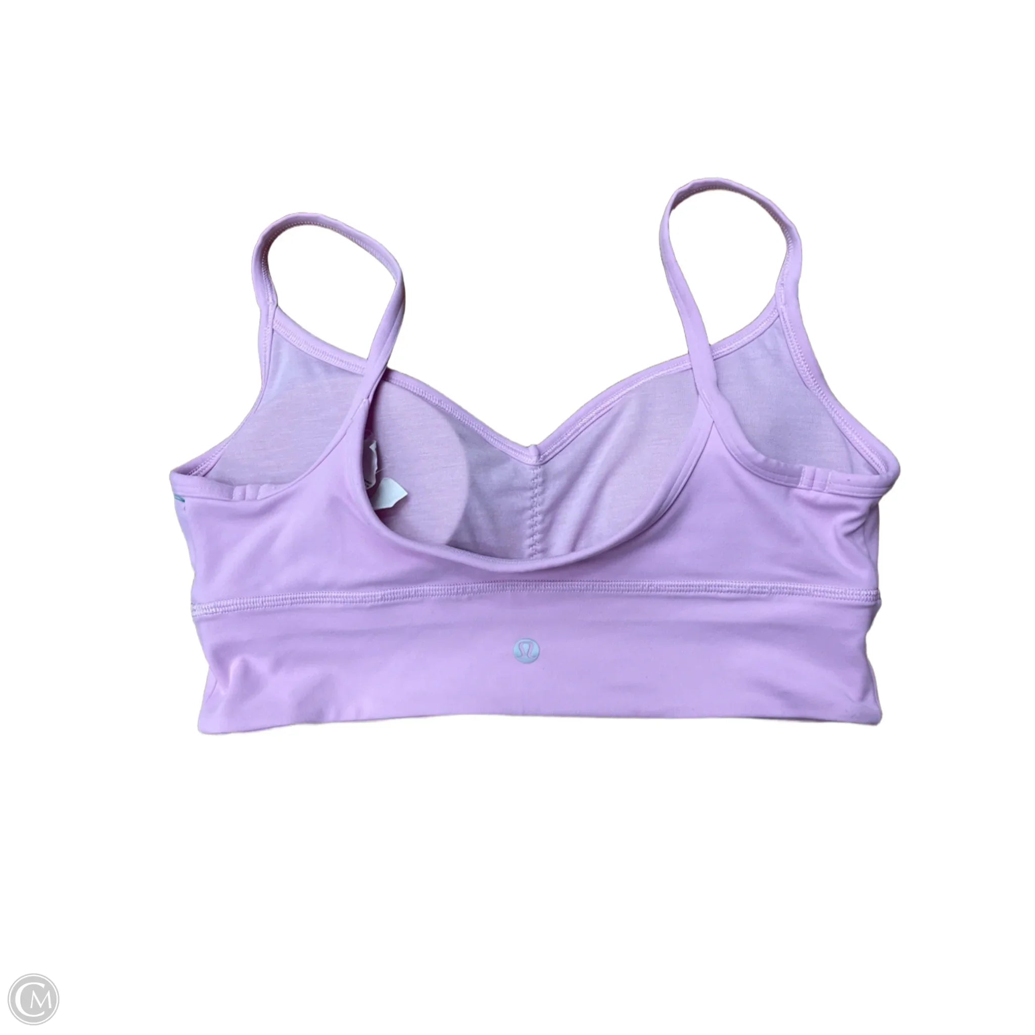 Lululemon Women's Medium Pink Athletic Sports Bra - Perfect for Yoga, Running & Gym Workouts