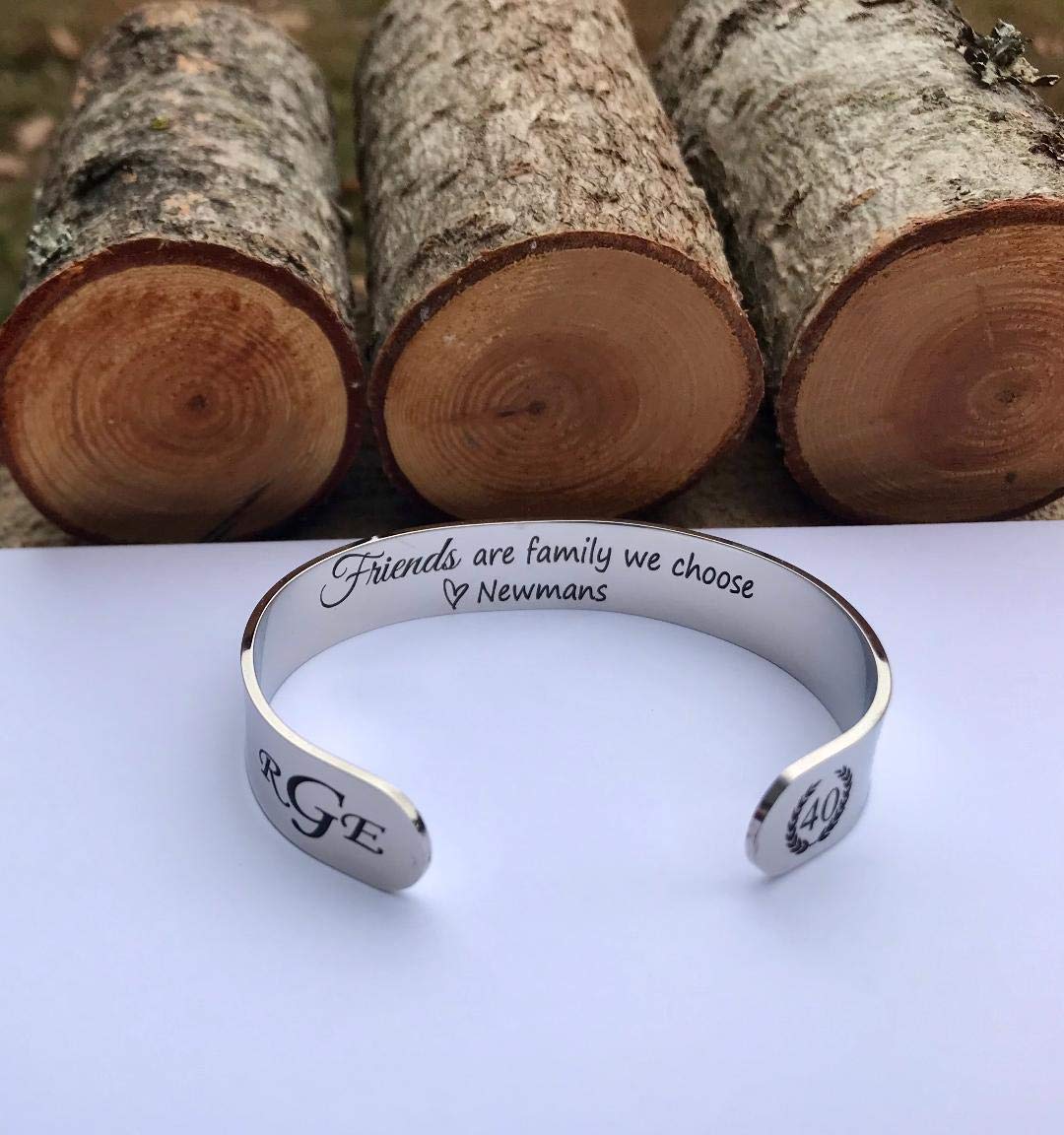 Best Friends Forever Cuff Bracelet - Christmas & Birthday Gift for Her, Mentor, or Boss - Perfect for Friendship Celebrations & Special Occasions