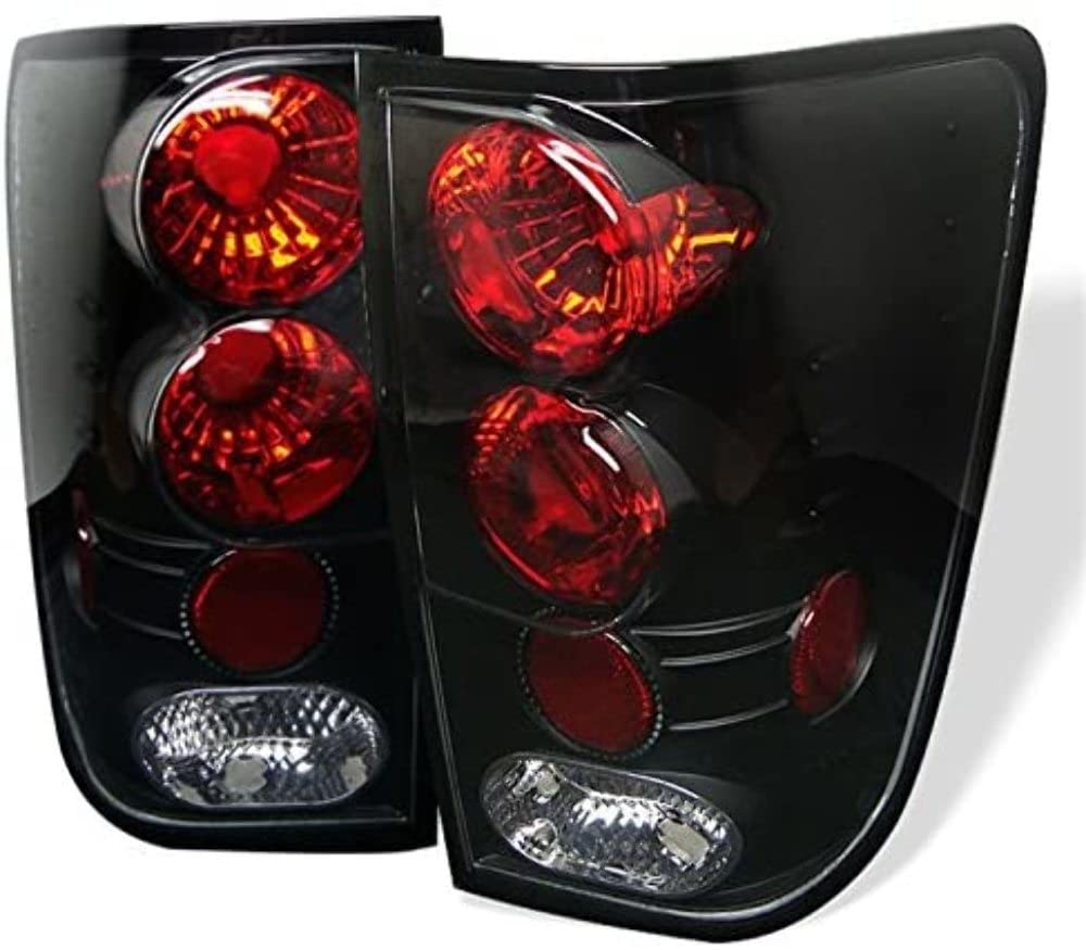 Spyder Auto 5007025 Euro Style LED Tail Lights - Black/Clear Smoke Lens - Compatible with [Vehicle Model] - Enhances Rear Visibility & Style for Night Driving