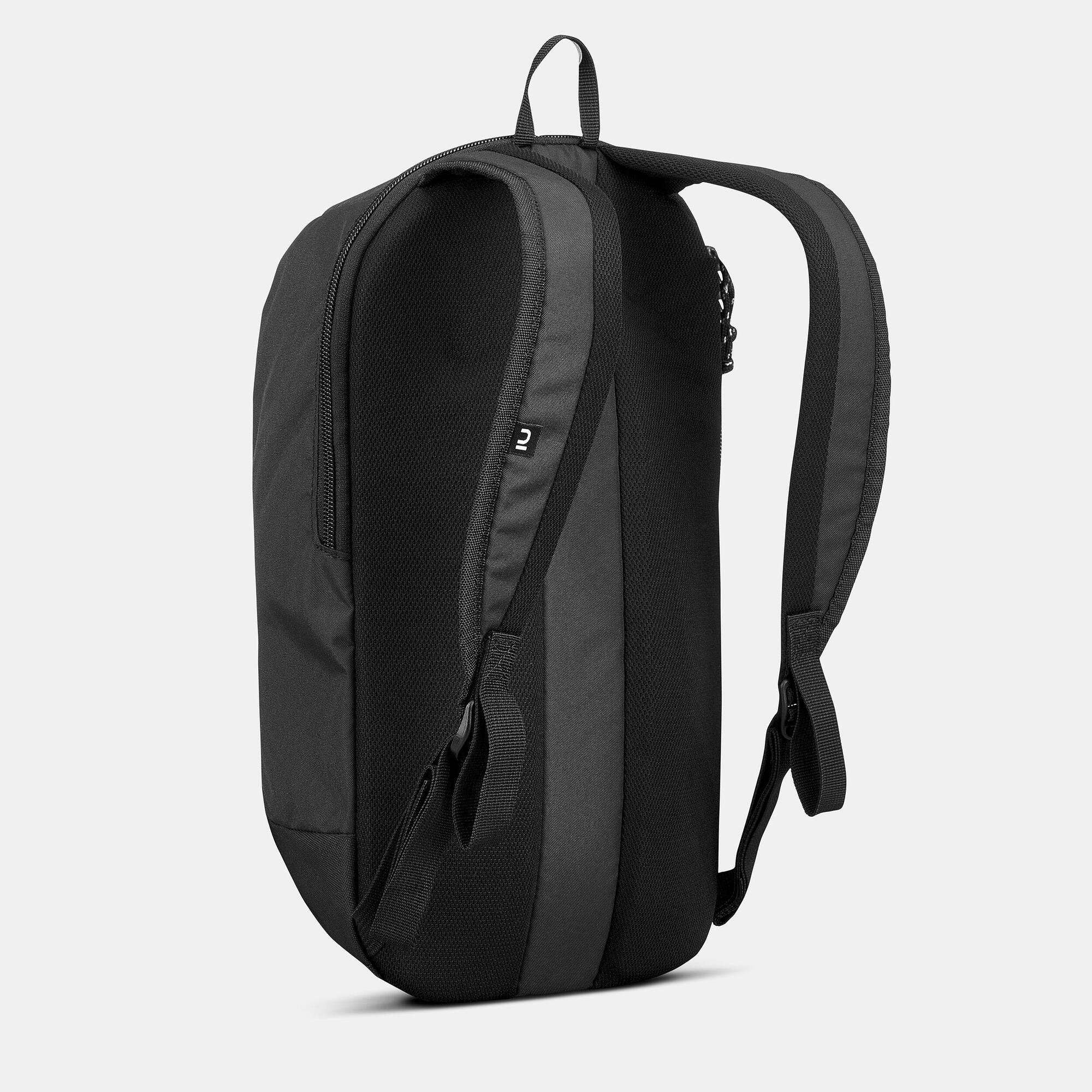 Quechua NH Arpenaz 100 10L Lightweight Hiking Backpack - Water-Resistant Daypack for Outdoor Adventures, Camping & Travel