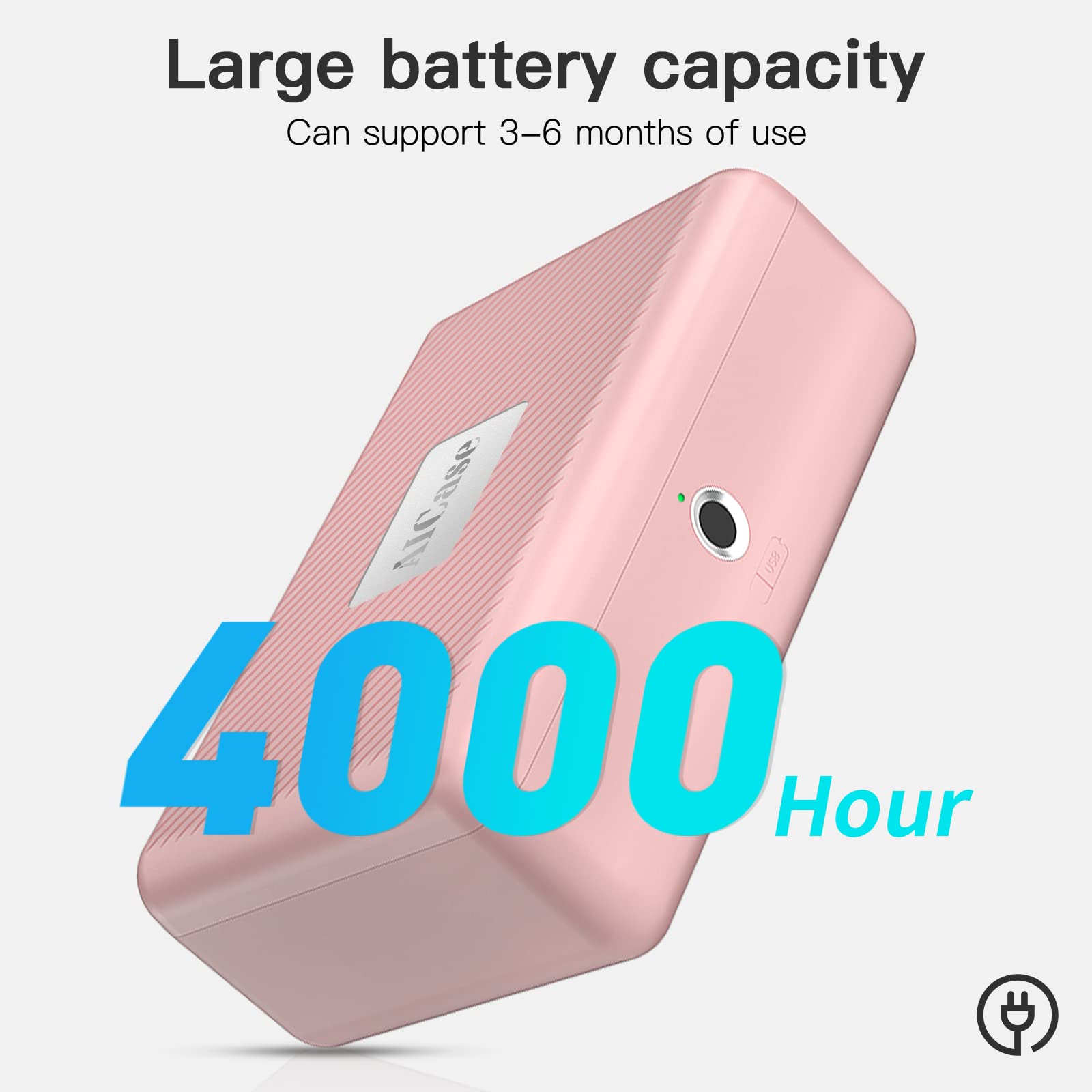 Fingerprint Biometric Safe Box - Portable Rechargeable Security Lock Box for Jewelry, Cash & Valuables | Home, Office, Car & Travel Use | Pink Digital Safe