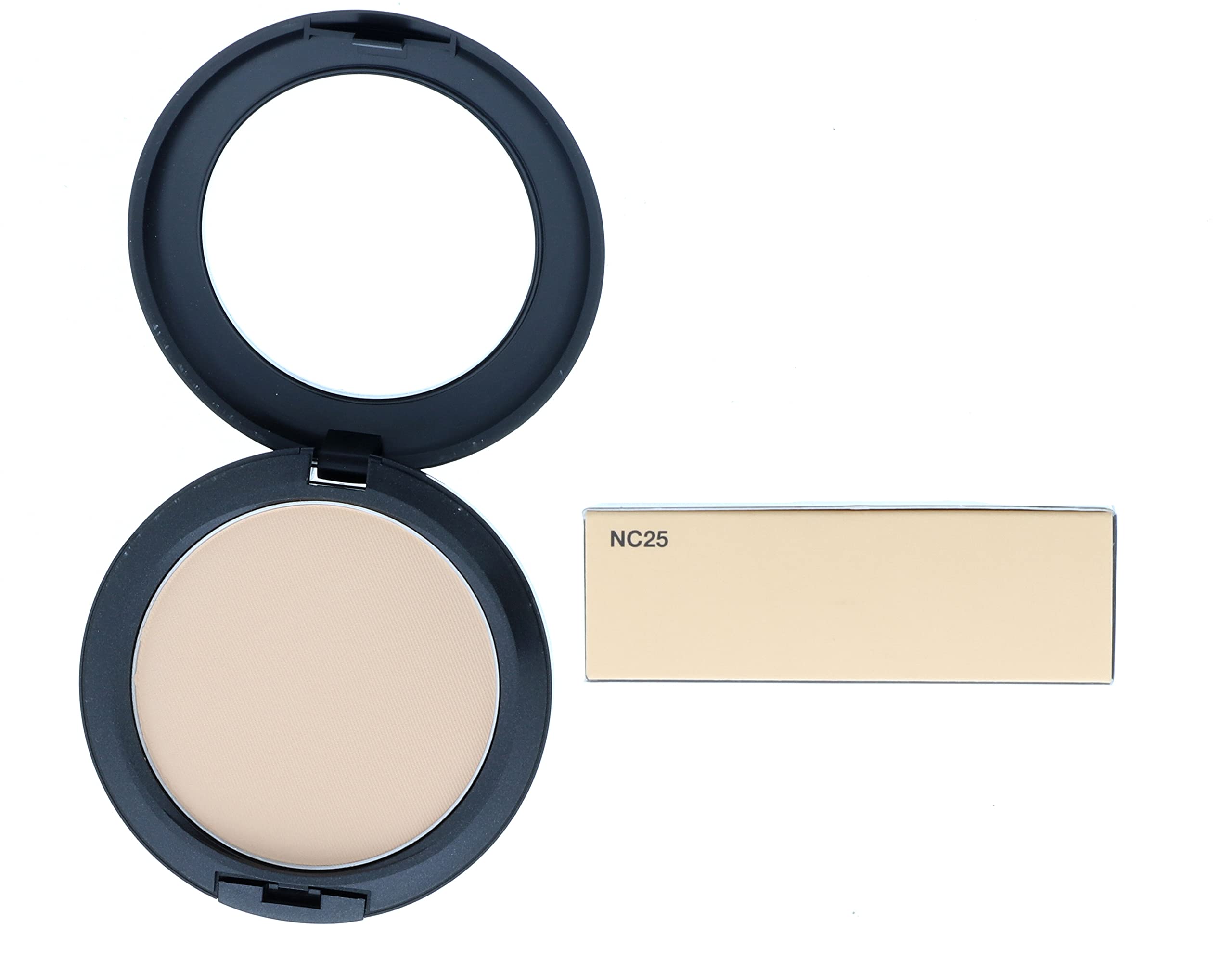 MAC Studio Fix Powder + Foundation NC25 - Matte Finish, Oil Control, Long-Lasting Coverage | Perfect for Everyday Wear, Professional Makeup & Photography