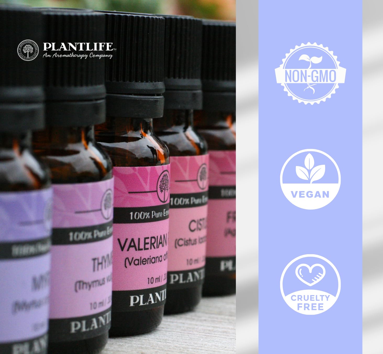 Plantlife Neroli Aromatherapy Essential Oil - 100% Pure Therapeutic Grade, No Additives or Fillers - 10ml for Relaxation, Stress Relief & Skin Care | Perfect for Diffusers, Massage & DIY Beauty Products