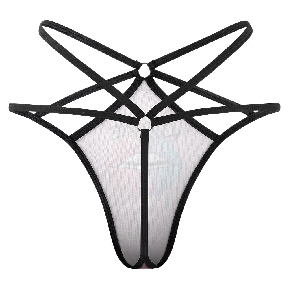 Sexy Kiss Me T-Back Thong Lingerie for Women - Perfect for Date Night & Special Occasions