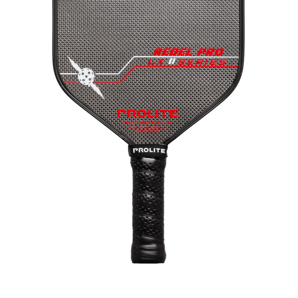 Prolite Rebel Pro LX Pickleball Paddle - Carbon Fiber Face with Cushion Grip - Lightweight & Durable for Competitive Play - Perfect for Tournaments & Recreational Games