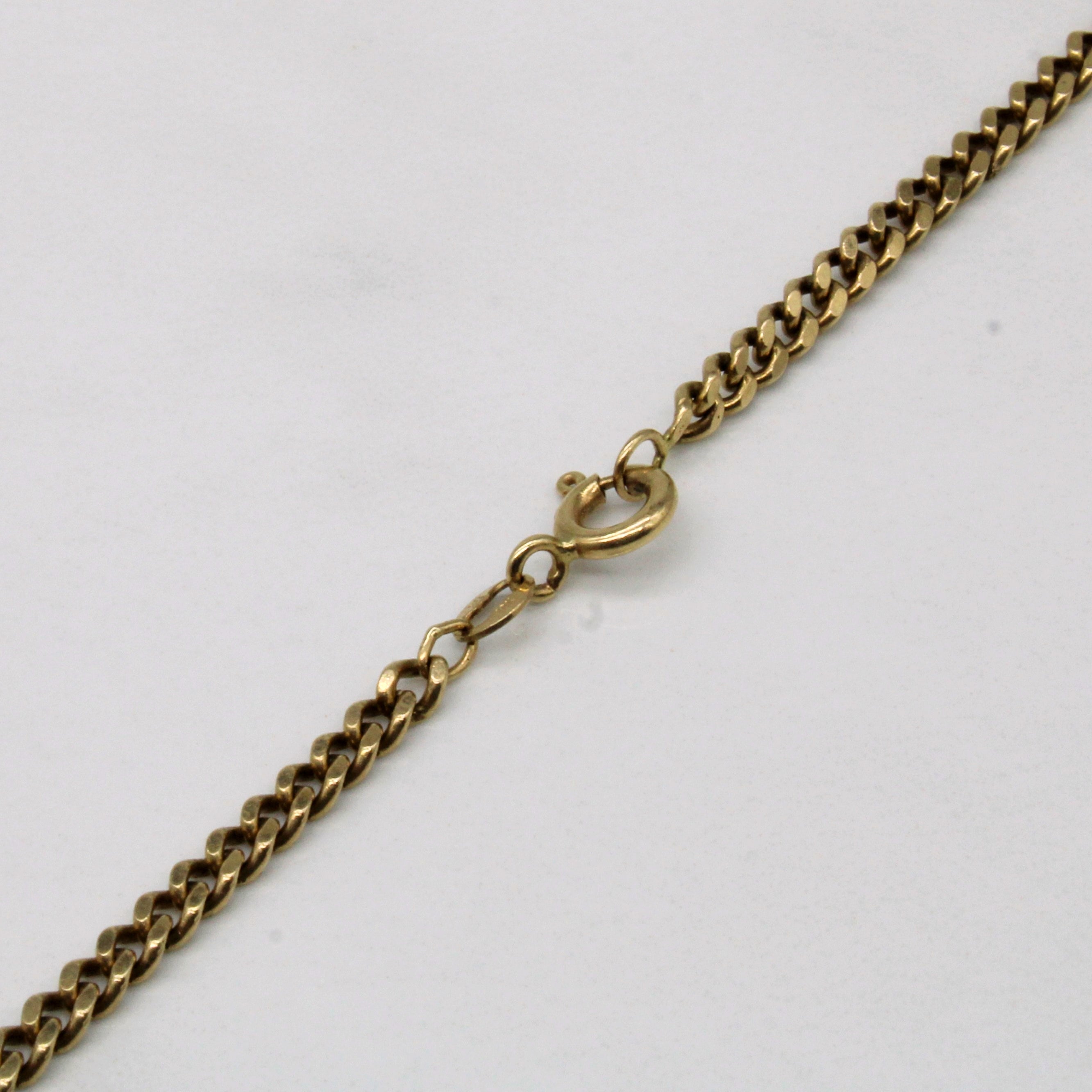 10K Yellow Gold Cuban Link Chain for Men - 21 Inch Solid Gold Rope Necklace - Durable & Stylish Jewelry for Hip Hop Fashion, Gifts & Everyday Wear