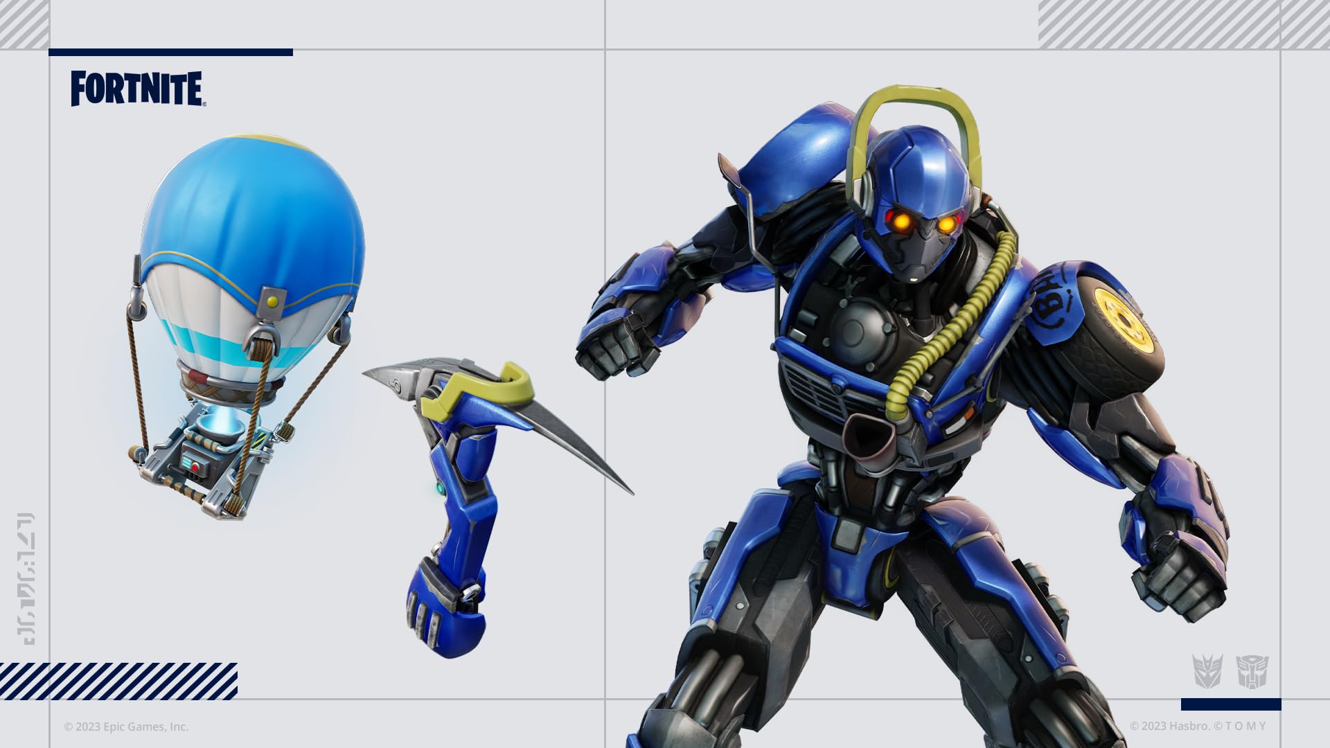 Fortnite Transformers Bundle - In-Game Code for Epic Games | Unlock Exclusive Skins & Cosmetics | Perfect for Fortnite Fans & Collectors