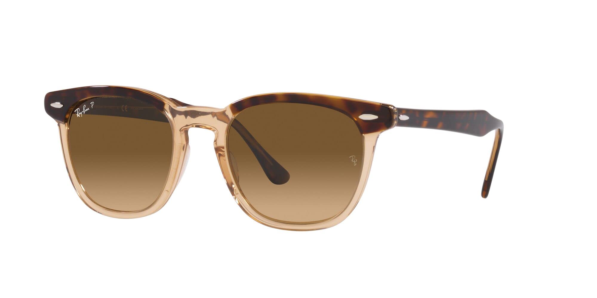 Ray-Ban RB2298 Hawkeye Square Sunglasses for Men & Women - UV Protection Polarized Lenses - Classic Aviator Style for Driving, Travel & Outdoor Activities