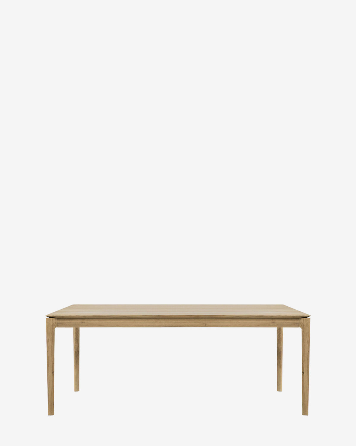Modern Alec Dining Table - Solid Wood Kitchen Table for 6 - Perfect for Family Dinners & Entertaining Guests