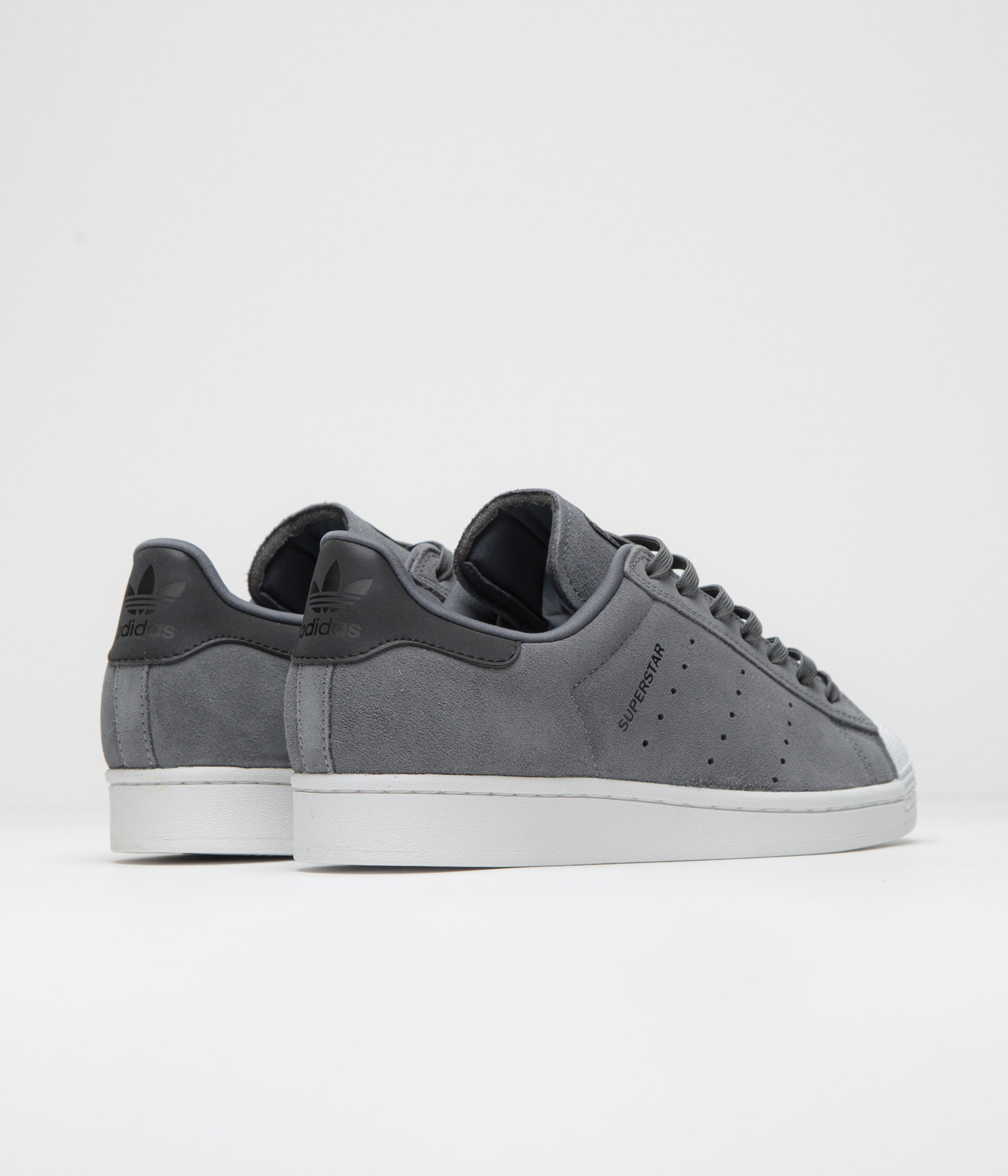 Adidas Superstar ADV Shoes for Men & Women - Grey Five / Core Black / Cloud White - Classic Sneakers for Casual Wear, Running & Street Style