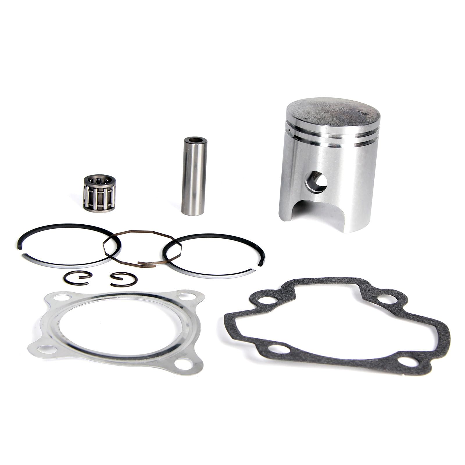 Yamaha PW50 Cylinder Piston Kit - 40mm Cylinder, Piston & Spark Plugs Compatible with Yamaha QT50 (1979-1987), PW50 (1981-2021), PY50 PeeWee 50cc Kids Dirt Bikes - Perfect for Engine Rebuilds & Performance Upgrades