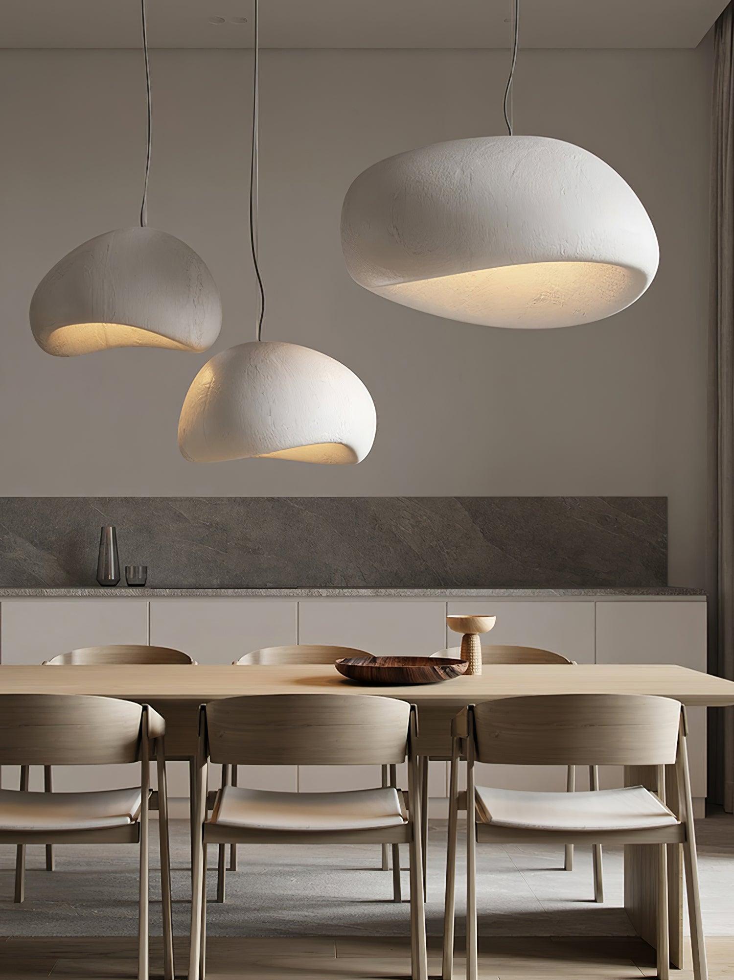 Khmara Modern Cloud Pendant Light - Stylish Hanging Ceiling Lamp for Living Room, Bedroom & Dining Room - Perfect for Home Decor and Ambient Lighting