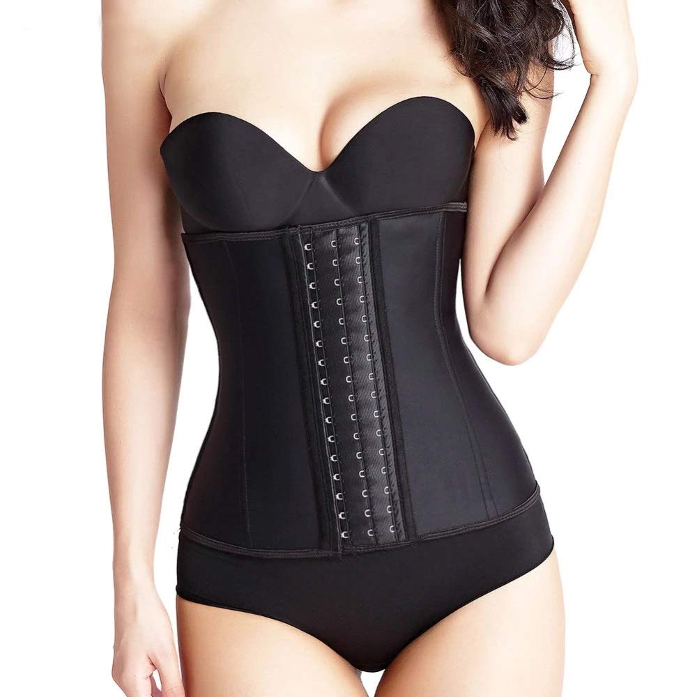 Women's 100% Latex Waist Trainer Corset - Adjustable Waist Cincher for Weight Loss & Body Shaping | High Compression Slimming Belt for Tummy Control | Perfect for Workouts, Postpartum Recovery & Special Occasions