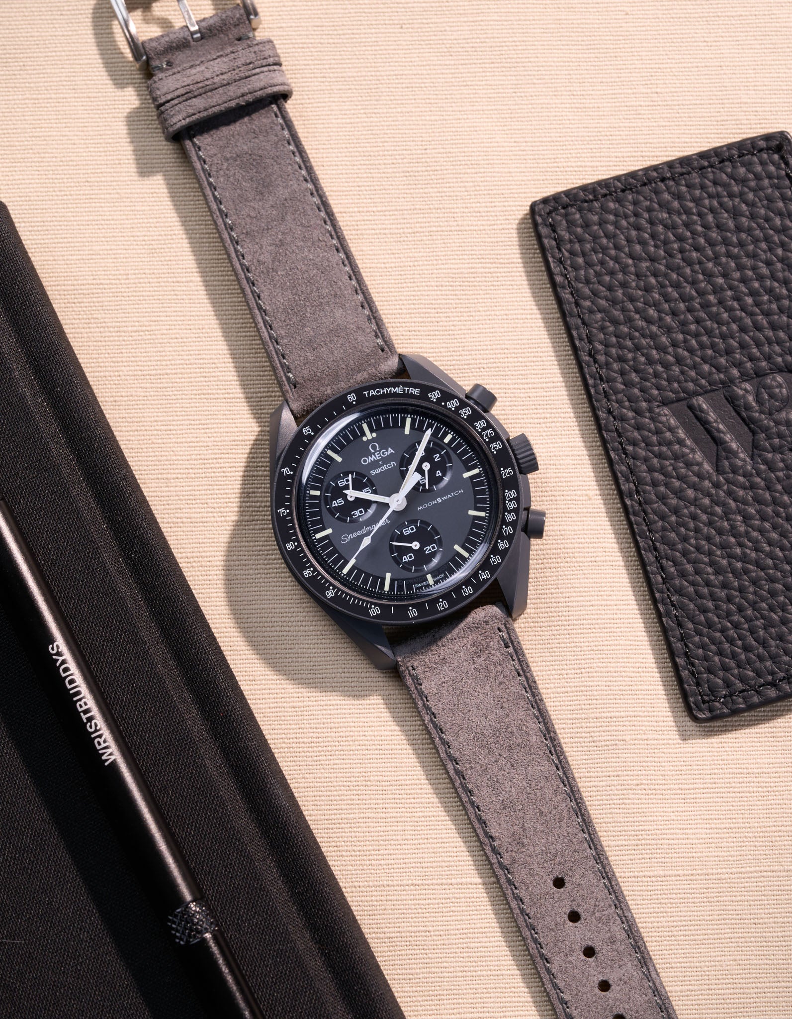 Omega X Swatch Mission to Mercury Leather Watch Straps - Premium Replacement Bands for Comfort & Style - Perfect for Everyday Wear, Travel & Special Occasions