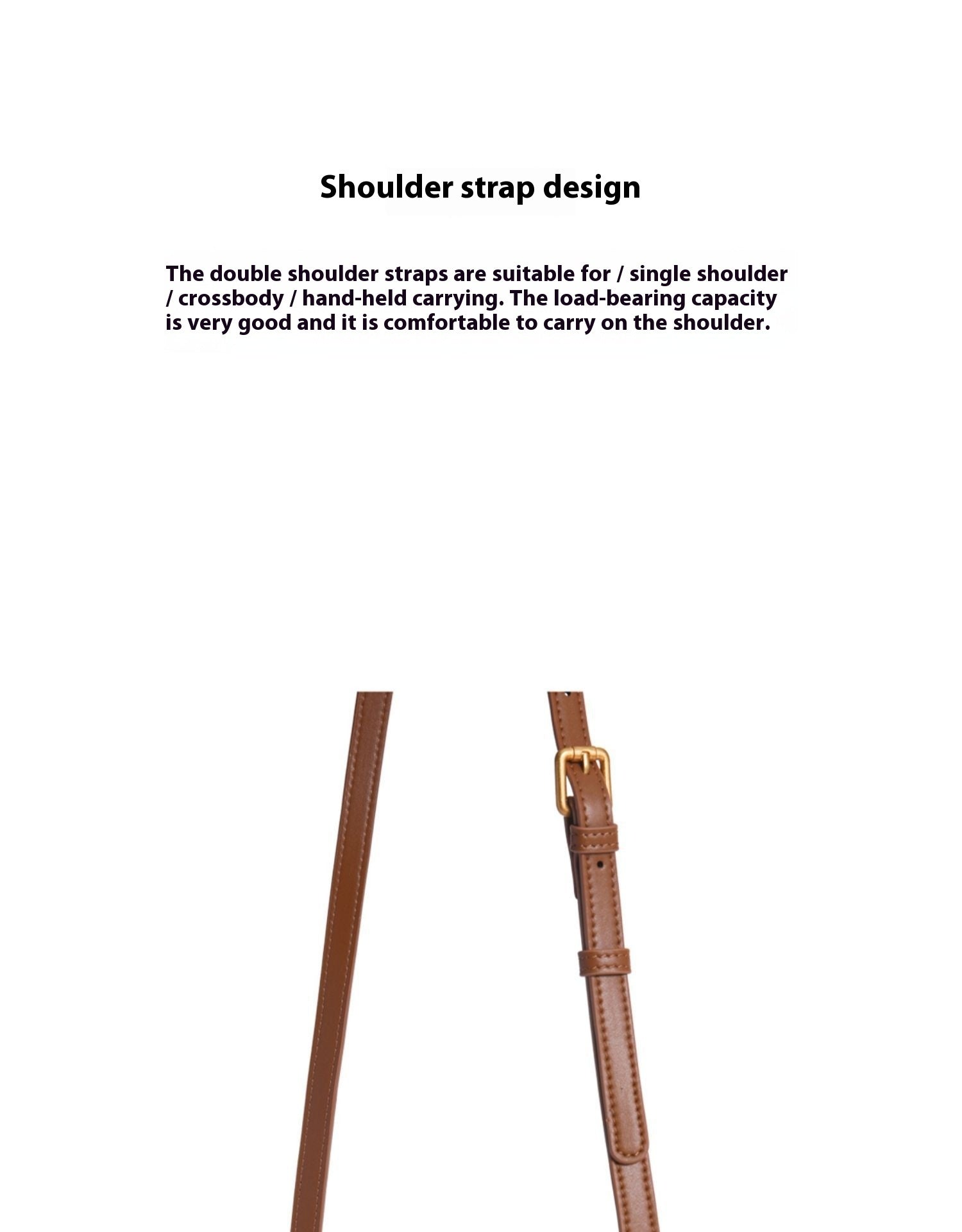 Genuine Leather Shoulder Bag for Women - Stylish Tote & Crossbody Purse - Perfect for Work, Travel, and Everyday Use