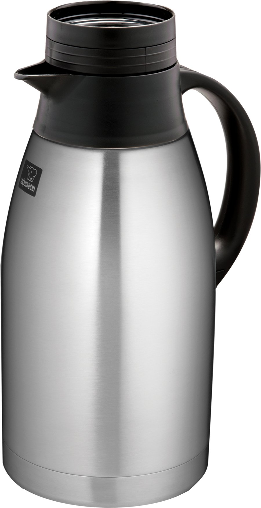 Zojirushi 64-Ounce Stainless Steel Vacuum Insulated Coffee Carafe with Brew-Thru Lid - Black | Keeps Coffee Hot for Hours | Perfect for Office, Home & Outdoor Use