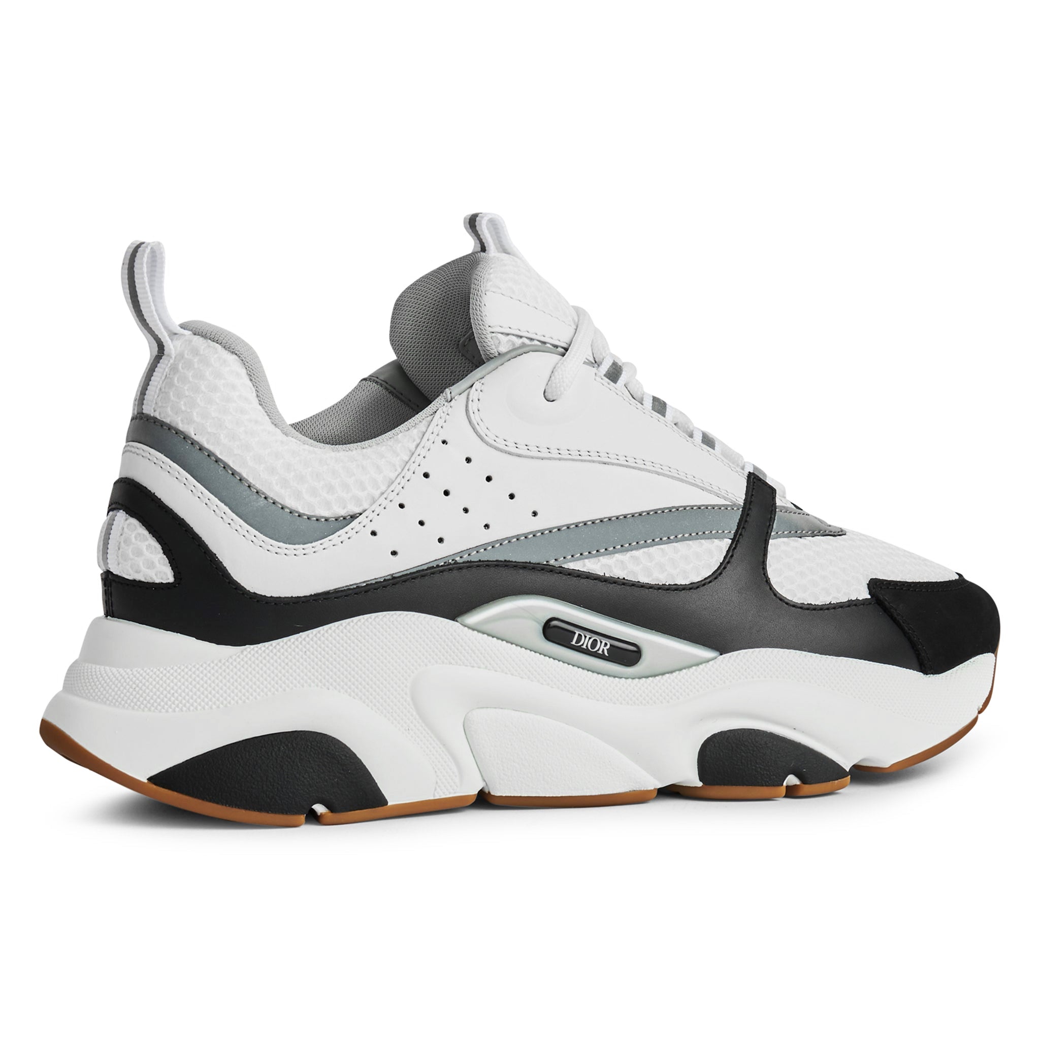 Dior B22 Sneakers for Men - Black, White & Silver High-Top Fashion Shoes | Casual Wear, Street Style & Luxury Footwear