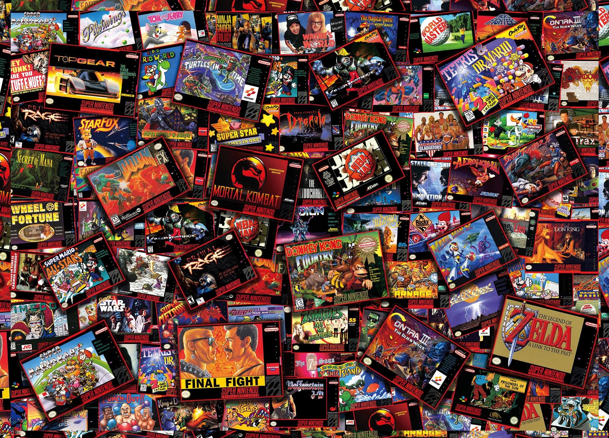 Super Never Ending Showdowns Retro Video Games 1000-Piece Jigsaw Puzzle for Adults & Kids | Challenging Brain Teaser, Educational STEM Toy, Family Game Night Activity, Creative Home Decor Gift for Gamers & Puzzle Lovers (Perfect for Birthday Parties, Classroom Learning & Stress Relief)
