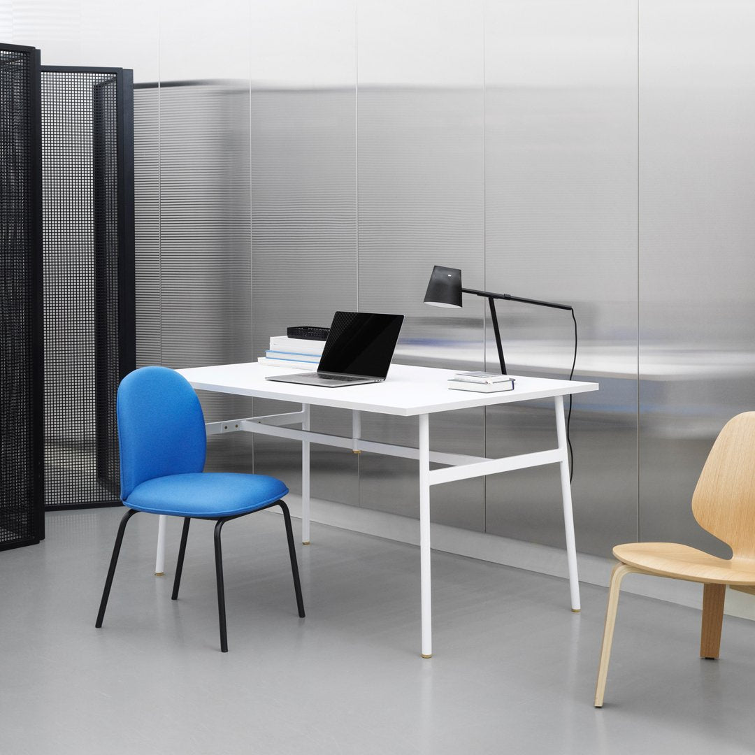 Modern Ace Dining Chair - Sturdy Wooden Kitchen Chair with Upholstered Seat - Perfect for Dining Room, Kitchen, and Home Office Use