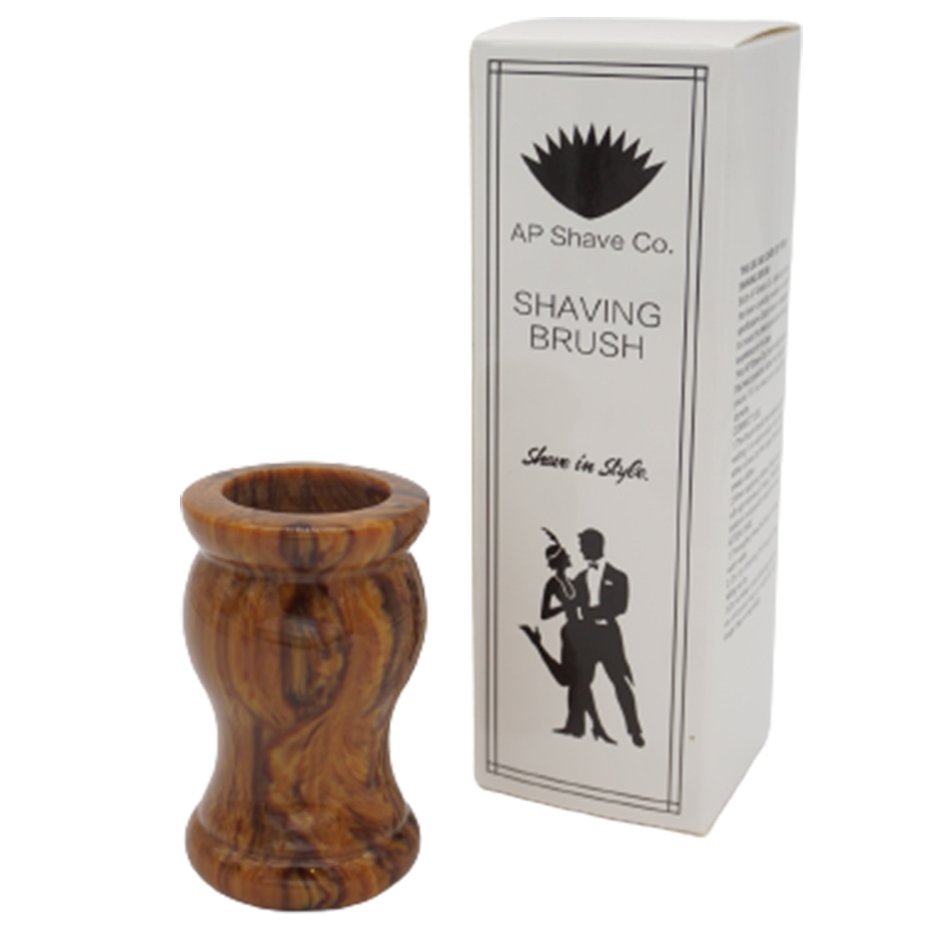 Premium Briar Wood Handcrafted Shaving Brush Handle - Fits 24mm & 26mm Knots - Perfect for Wet Shaving & Grooming Gifts for Men