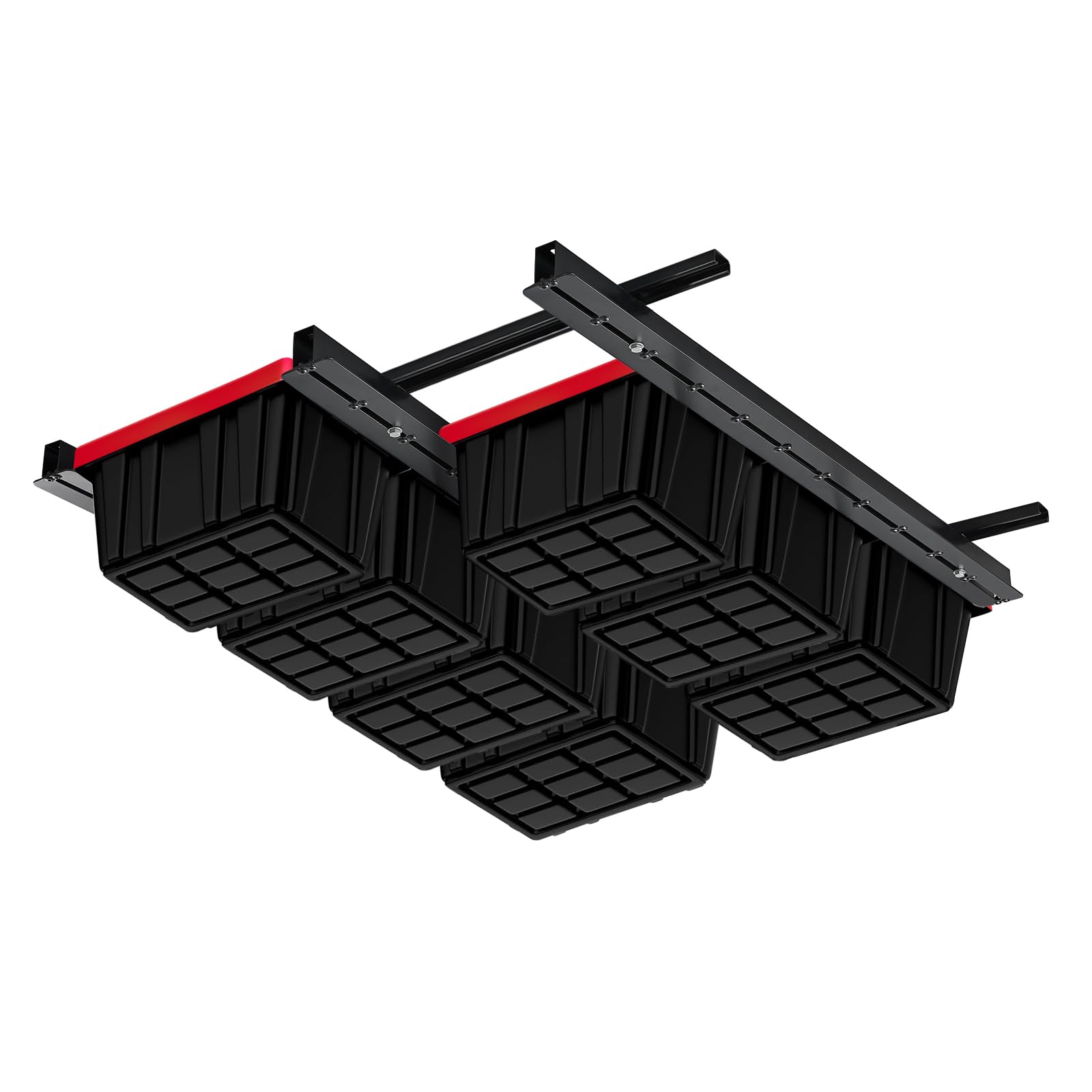 Ultrawall Overhead Garage Storage Racks - Heavy Duty Adjustable Ceiling Organizer for Bins, Totes & Containers (48