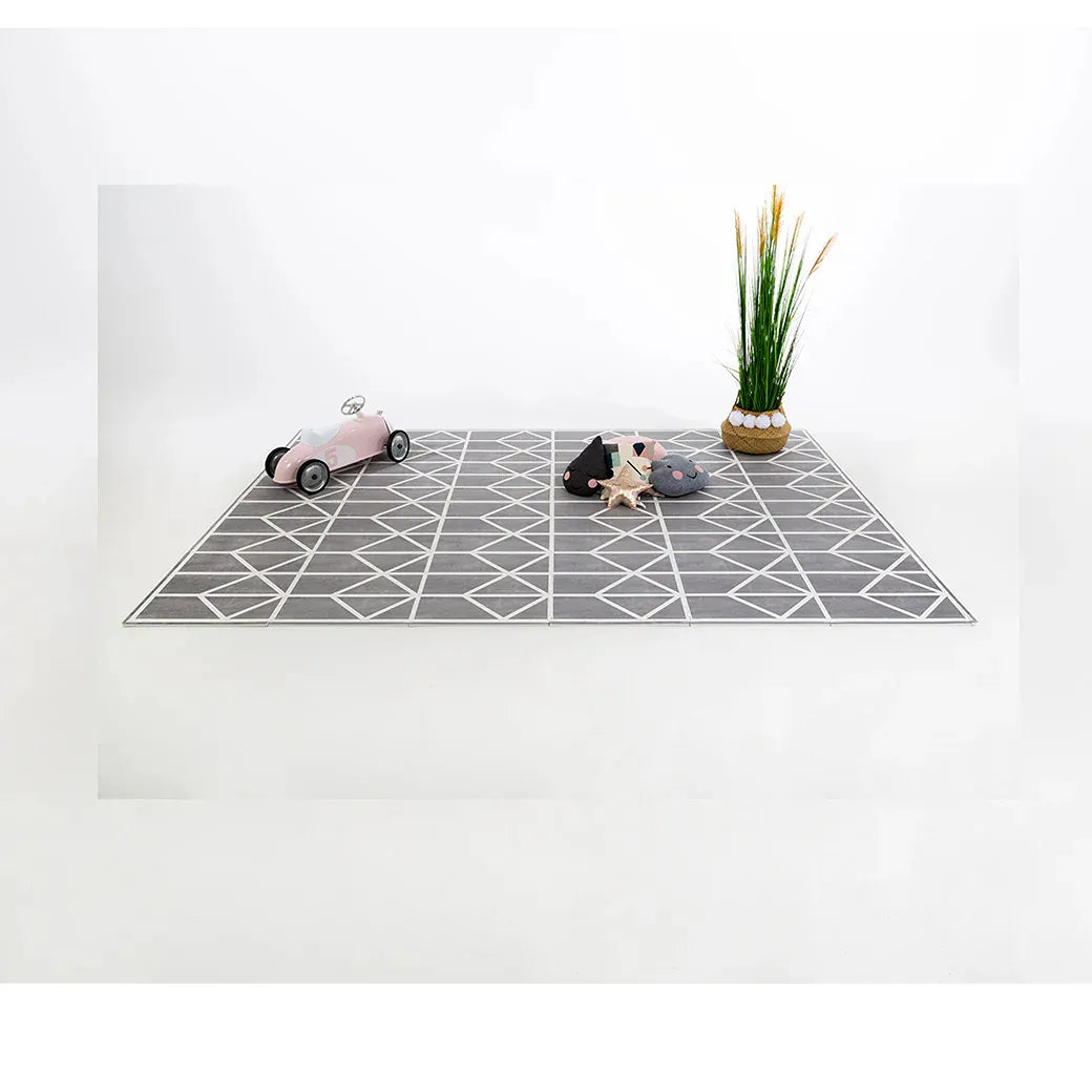Nordic Series Pebble Playmat - Soft & Non-Slip Baby Play Mat for Floor Activities, Tummy Time & Nursery Decor - Waterproof & Washable
