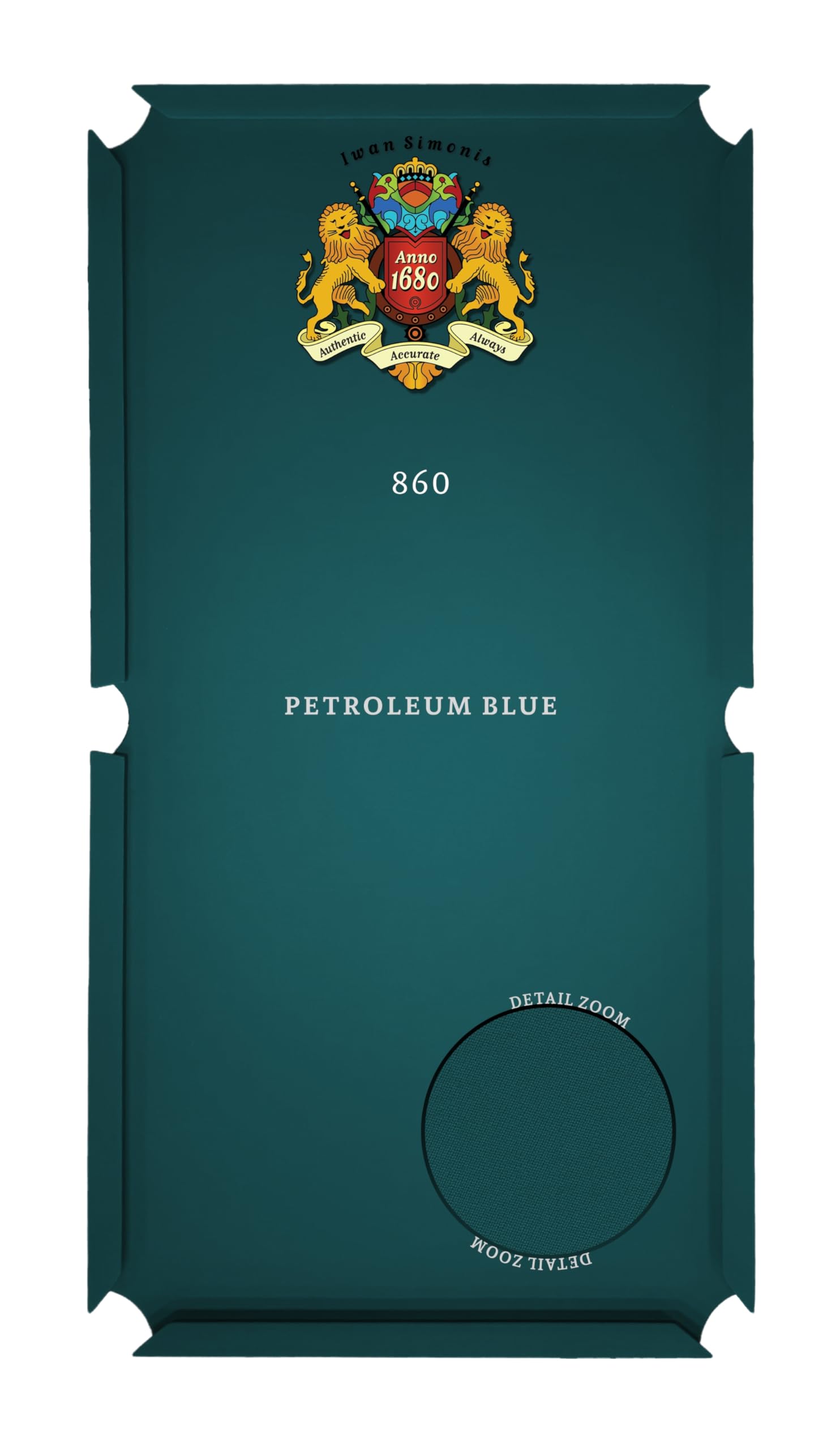 Premium Simonis 860 Pool Table Cloth Replacement Kit for 8 FT Tables - Precut Bed & Rail Cloth, Horsehair Brush, Spots & Chalk (Petroleum Blue) | Professional Billiard Accessories for Home Game Rooms & Bars