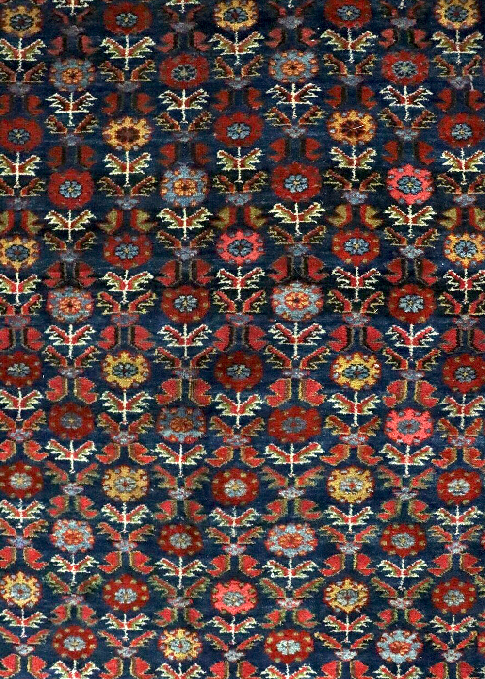 Handmade Antique Kurd Tribal Rug - Authentic Traditional Handwoven Wool Carpet for Home Decor, Living Room, Bedroom & Office | J67893