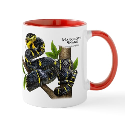 White/Red Inside - Mangrove Snake Mug