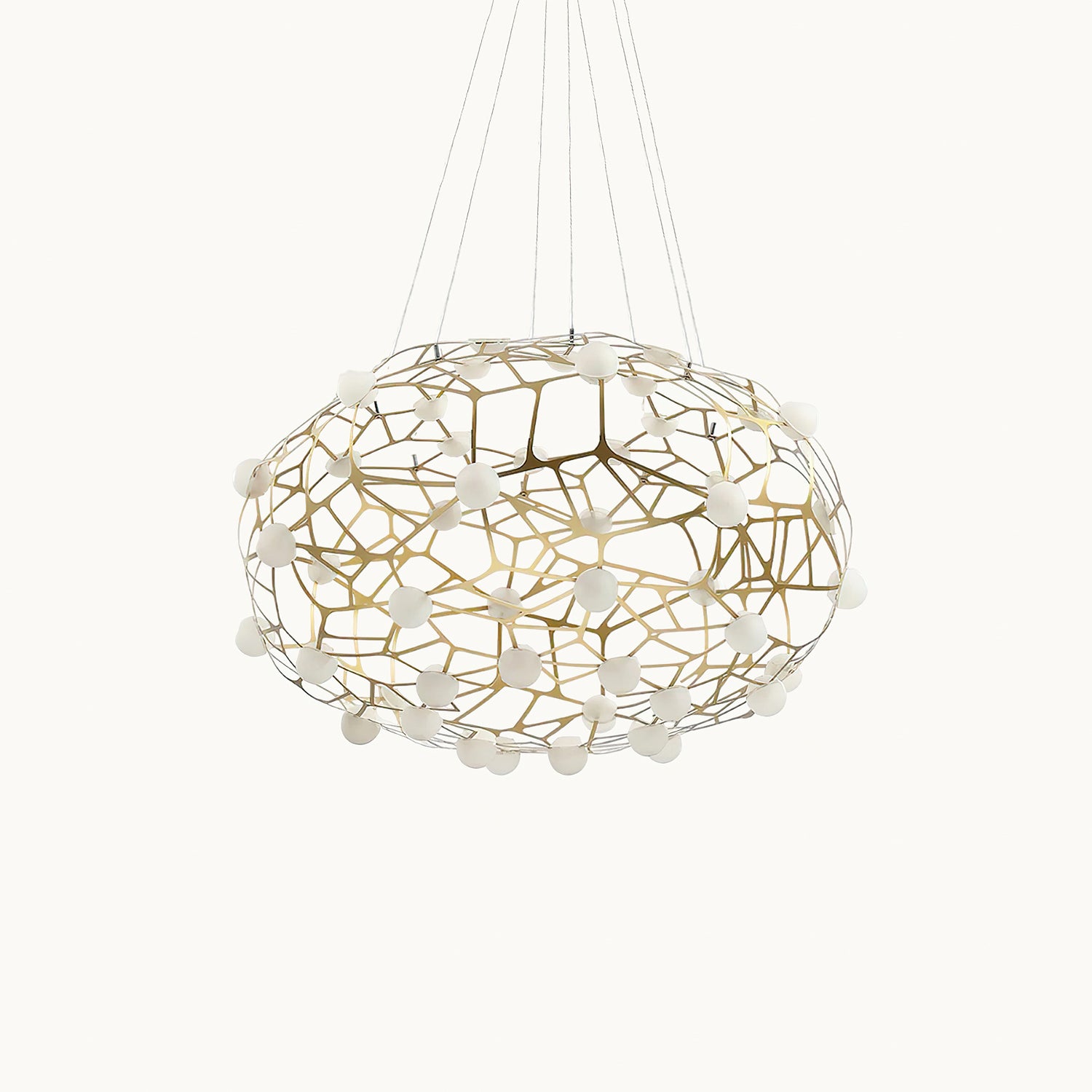 Exquisite Bird's Nest Chandelier - Elegant Crystal Ceiling Light Fixture for Dining Room, Bedroom & Living Room Decor | Perfect for Modern Home, Wedding & Luxury Interior Design
