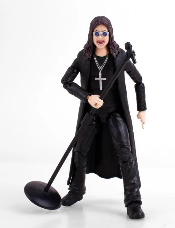 BST AXN Ozzy Osbourne Action Figure - Collectible Music Legend Toy for Fans, Gift for Rock Music Lovers - Perfect for Display, Collection, and Themed Parties