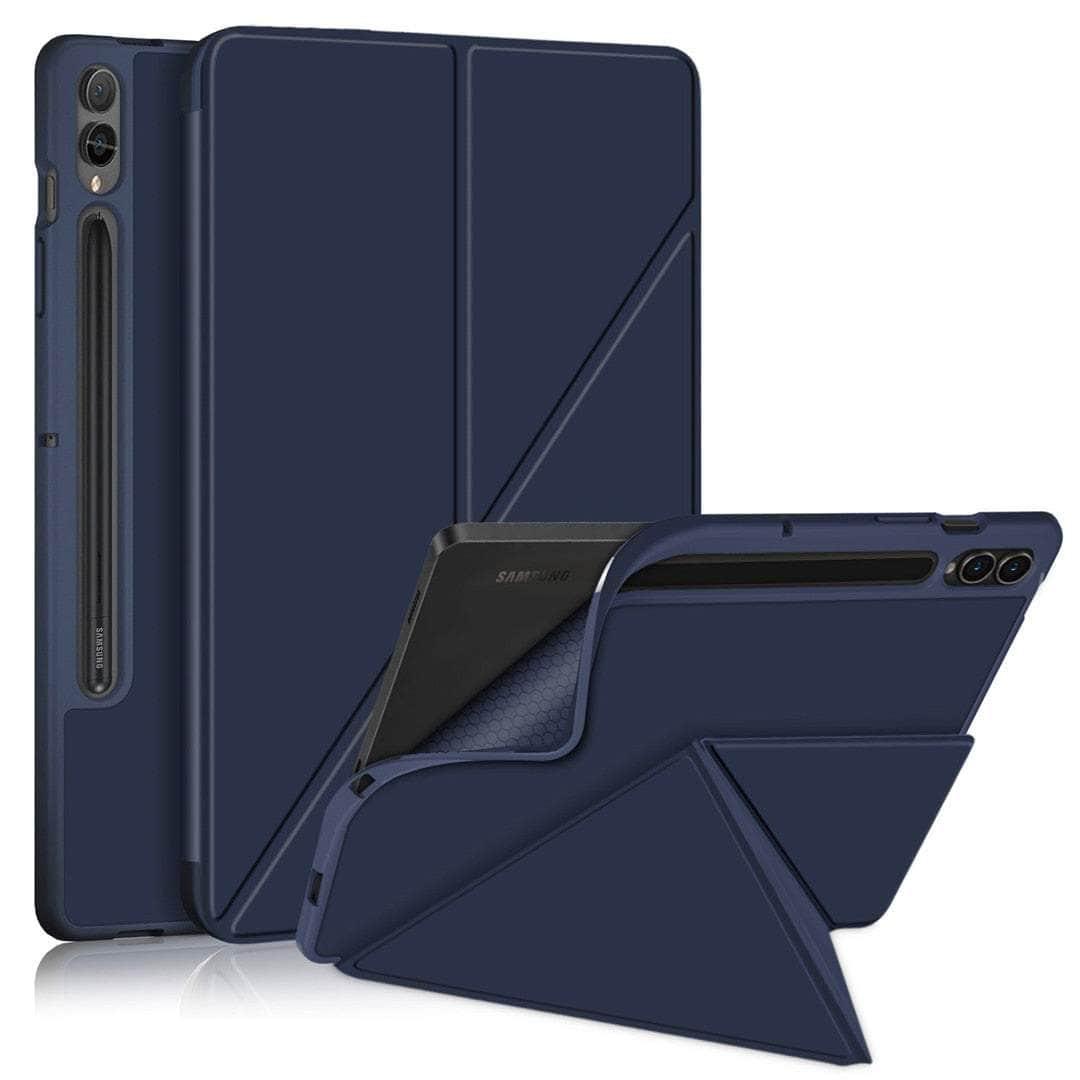 Samsung Galaxy Tab S9 Plus Tri-Fold Protective Case - Slim Stand Cover for Reading, Watching & Working - Compatible with Galaxy Tab S9+ (2023 Model)