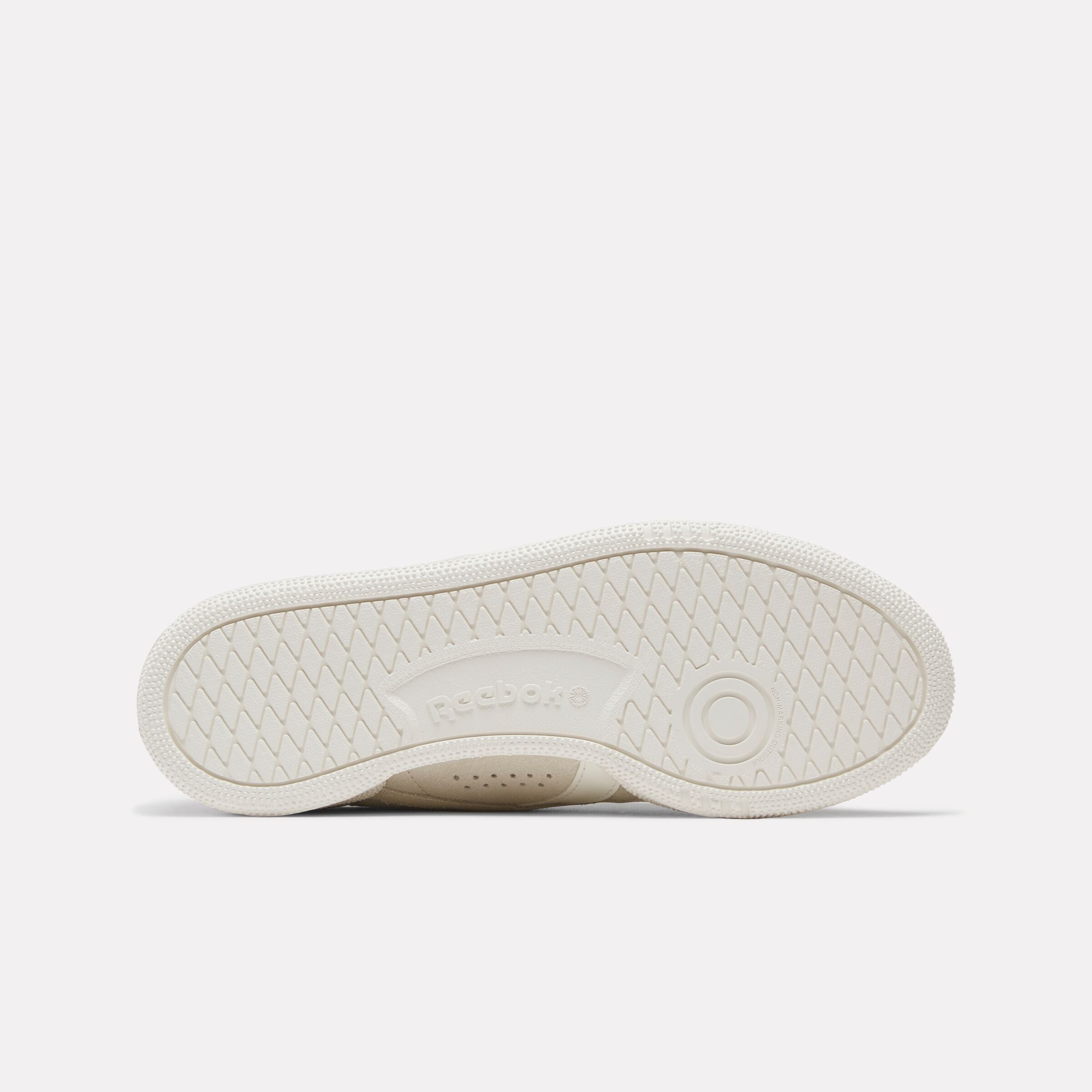 Reebok Club C Vintage Sneakers - Classic White Chalk/Sand Leather Shoes for Men & Women | Retro Tennis Shoes for Casual Wear, Gym & Street Style