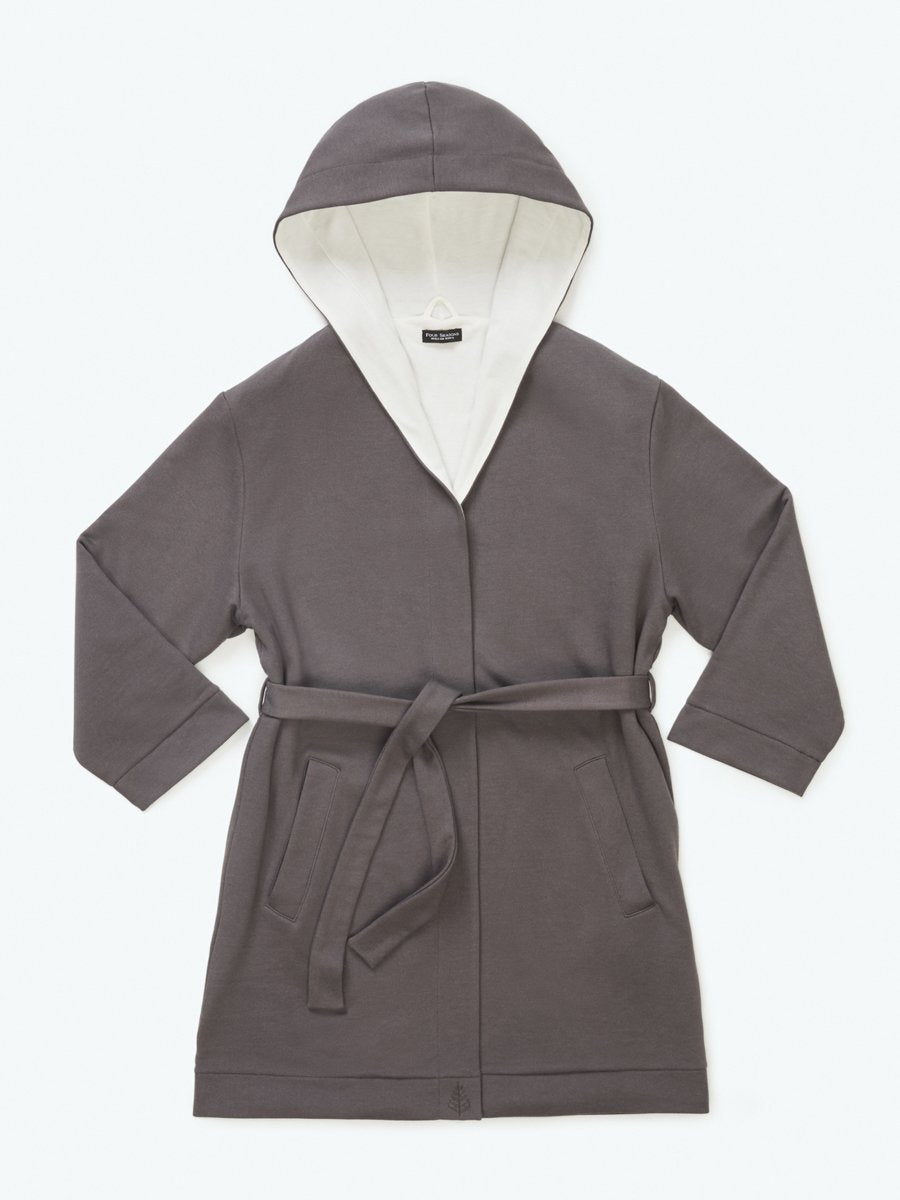 Soft Hooded Robe for Women & Men - Cozy Fleece Bathrobe with Pockets - Perfect for Spa, Lounge & Relaxation at Home