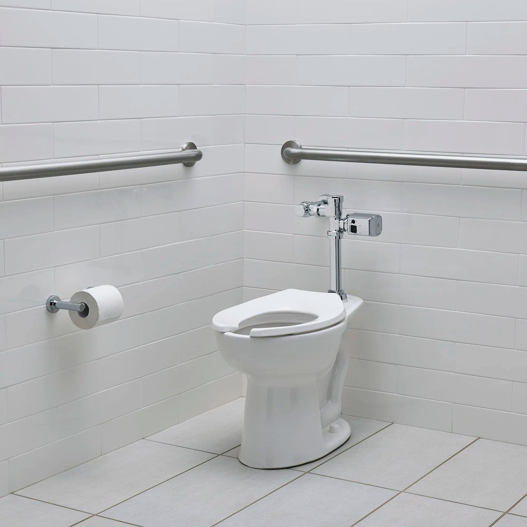 Heavy Duty Commercial Elongated Toilet Seat - Durable Open Front Design for High Traffic Restrooms, Schools & Offices