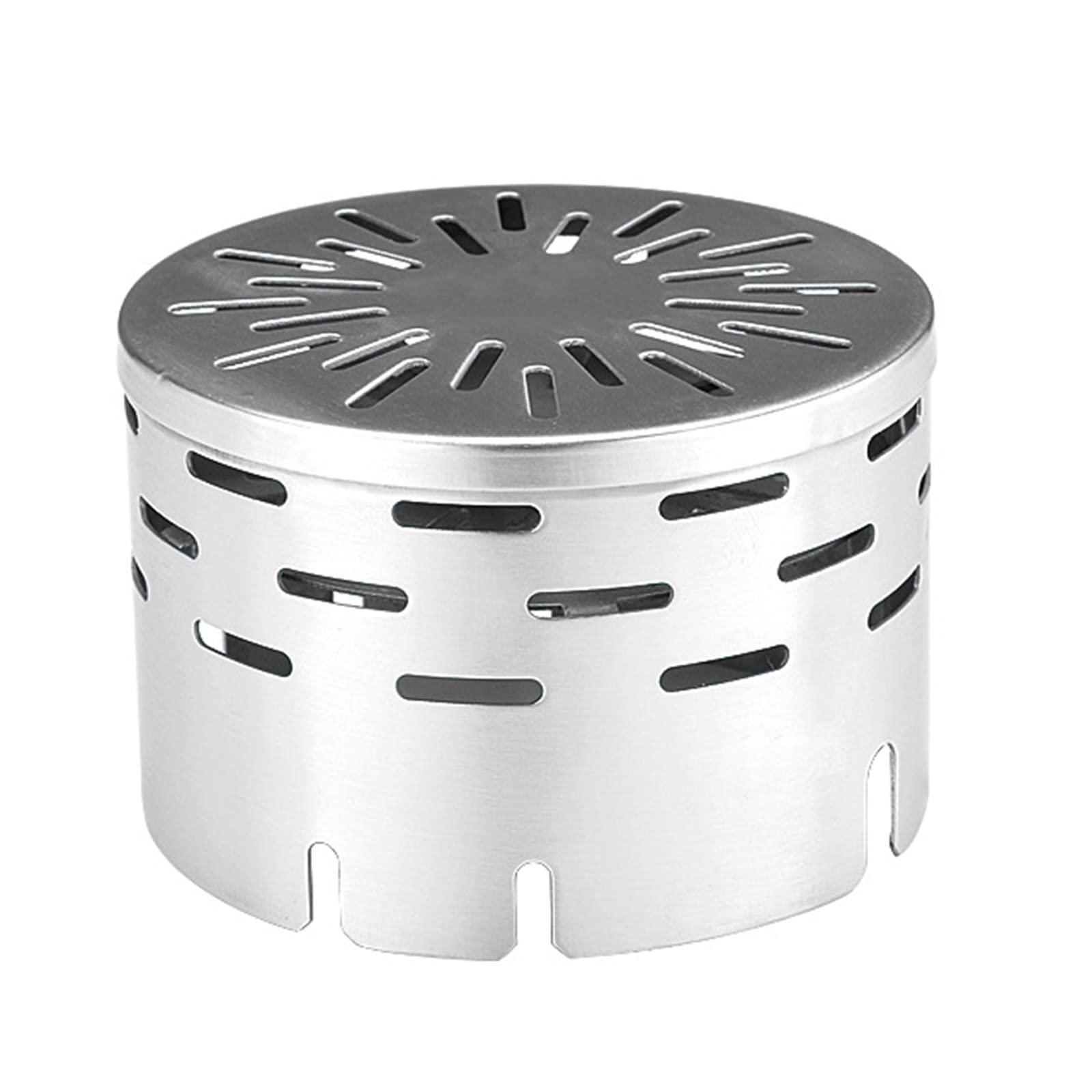 DFDGBD Outdoor Infrared Heating Heater Cover - Portable Camp Stove Warmer for BBQ, Tent, Hiking & Winter Camping Gear (Silver, One Size) - Perfect for Backyard, Patio, and Outdoor Adventures