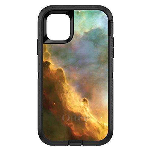 Blue Orange Red Omega Nebula On Black Case