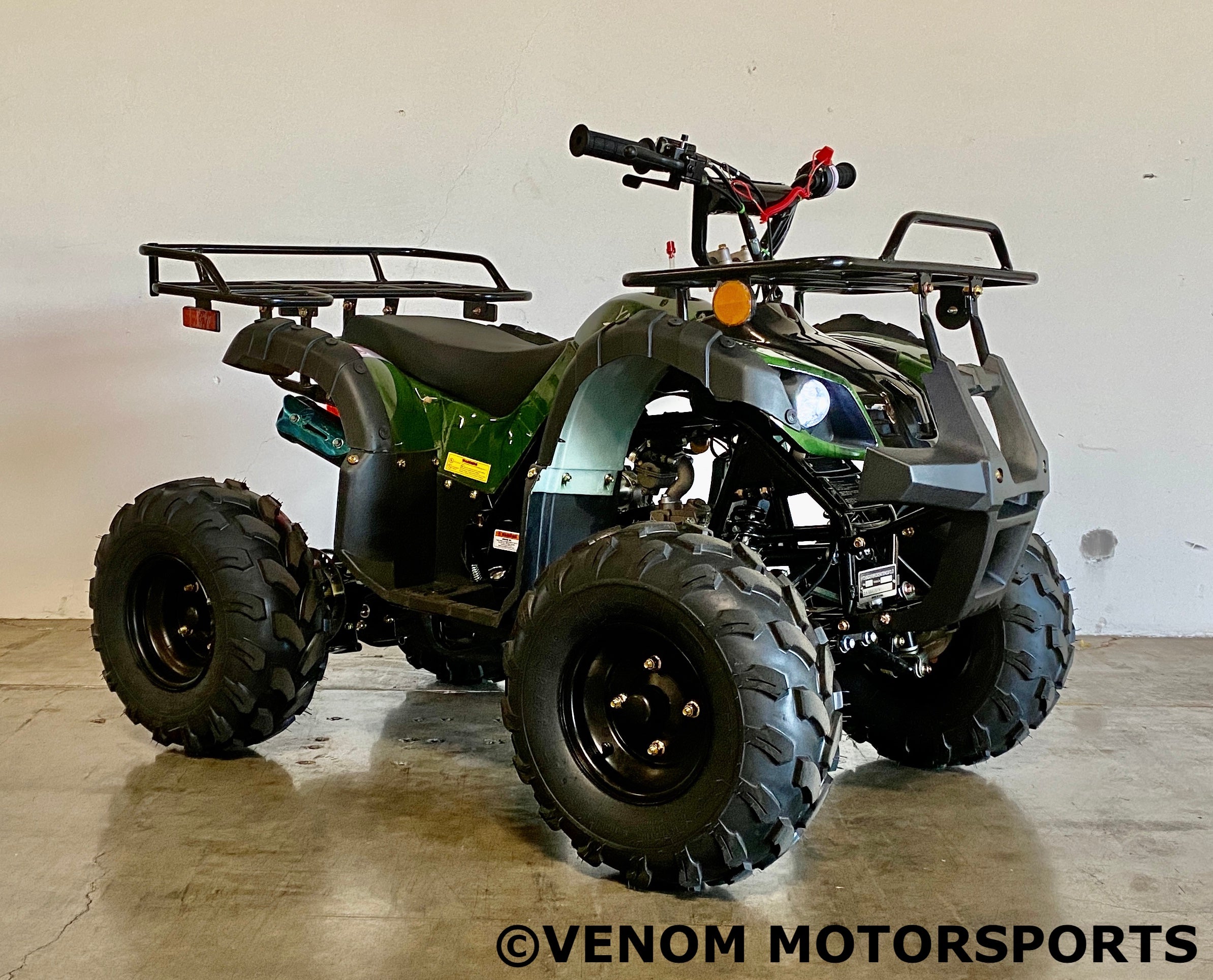 Kodiak 125cc ATV for Adults & Teens - Mid Size All Terrain Vehicle 4x4 Quad Bike | ATV 3125XR8 U2 Model | Perfect for Trail Riding, Farm Work & Off Road Adventures