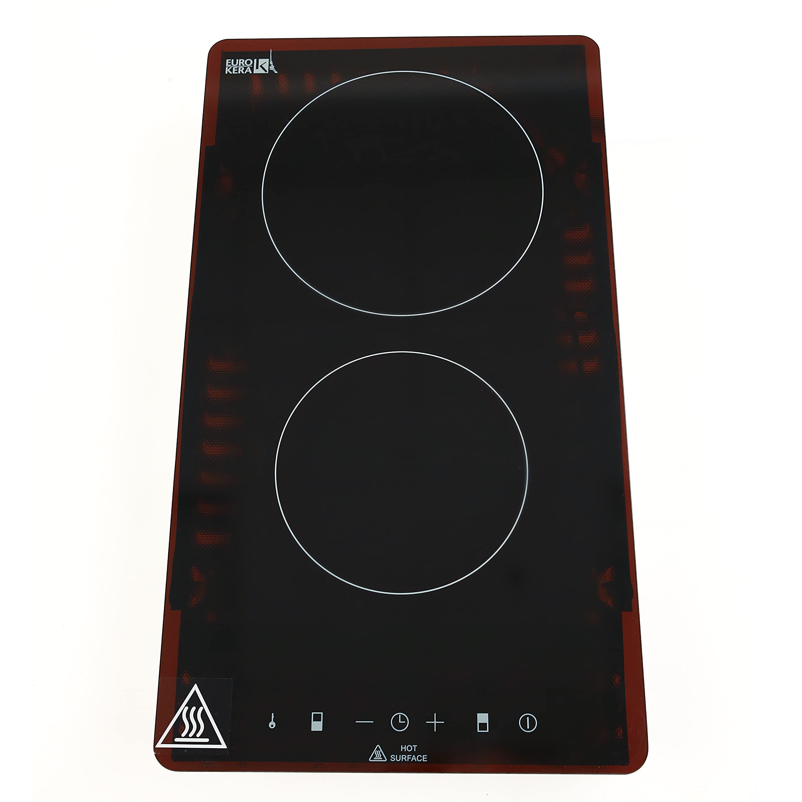 Avanti BCT115J1B-IS 2600-Watt Portable Electric Cooktop - Dual Burner Induction Stove with 9 Power Settings, Touch Controls & Timer - Easy-Clean Glass Surface, Safety Switch - Perfect for Dorms, RVs & Small Kitchens