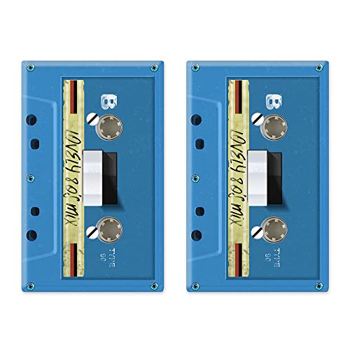Blue Cassette Tape Lovely 80's Mix